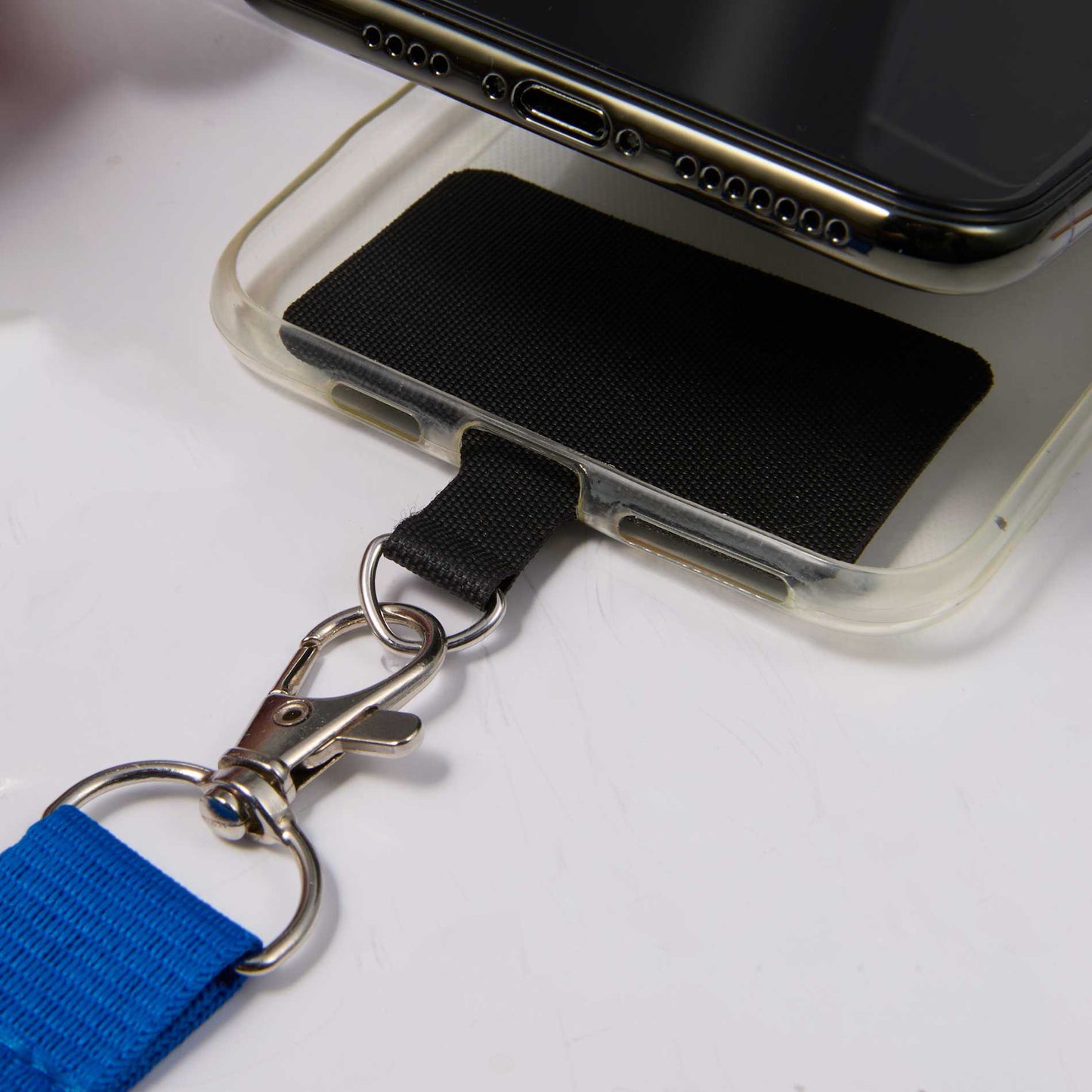 Adjustable Recycled Phone Lanyard - Etchified - Etchified - SM-2468BL