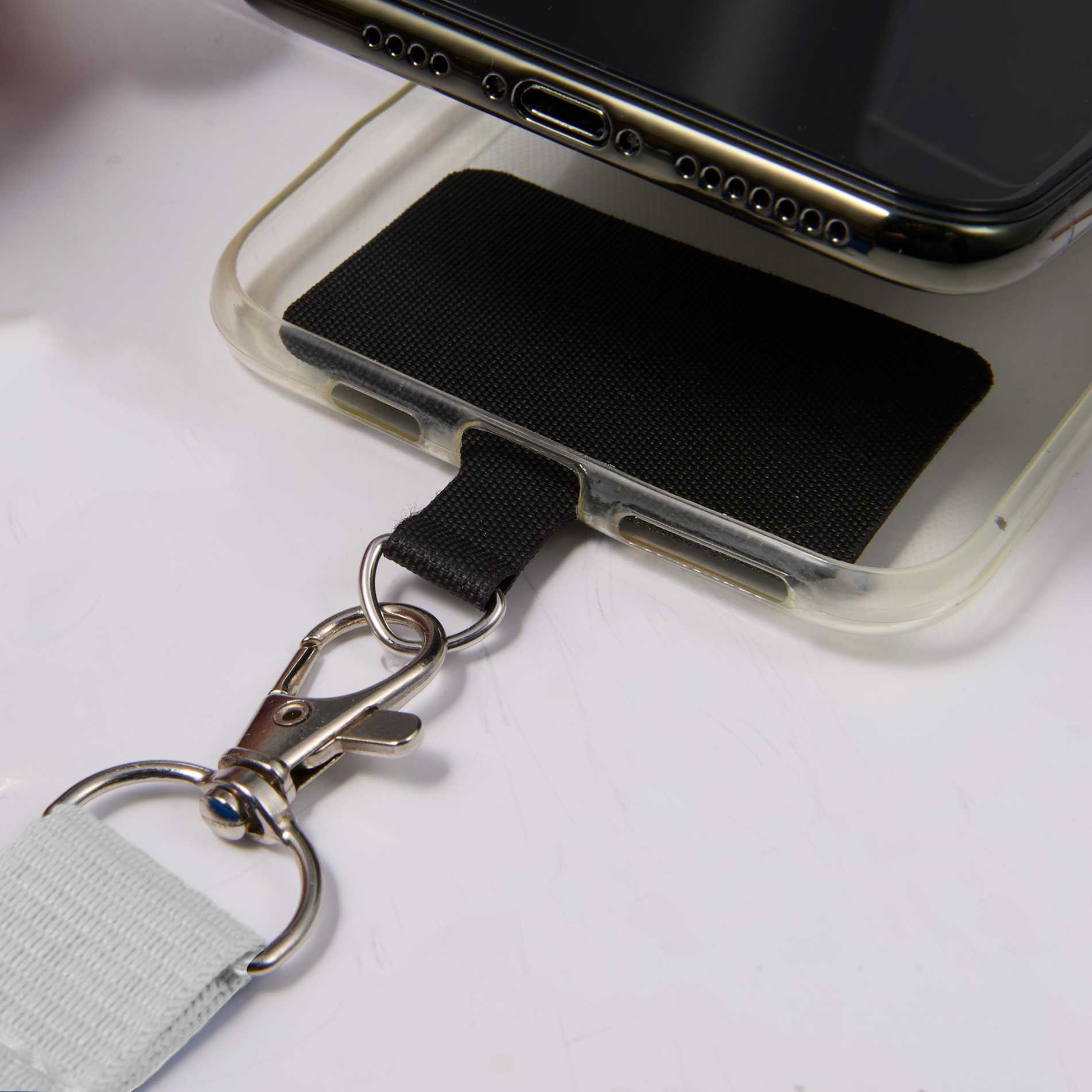 Adjustable Recycled Phone Lanyard - Etchified - Etchified - SM-2468BL