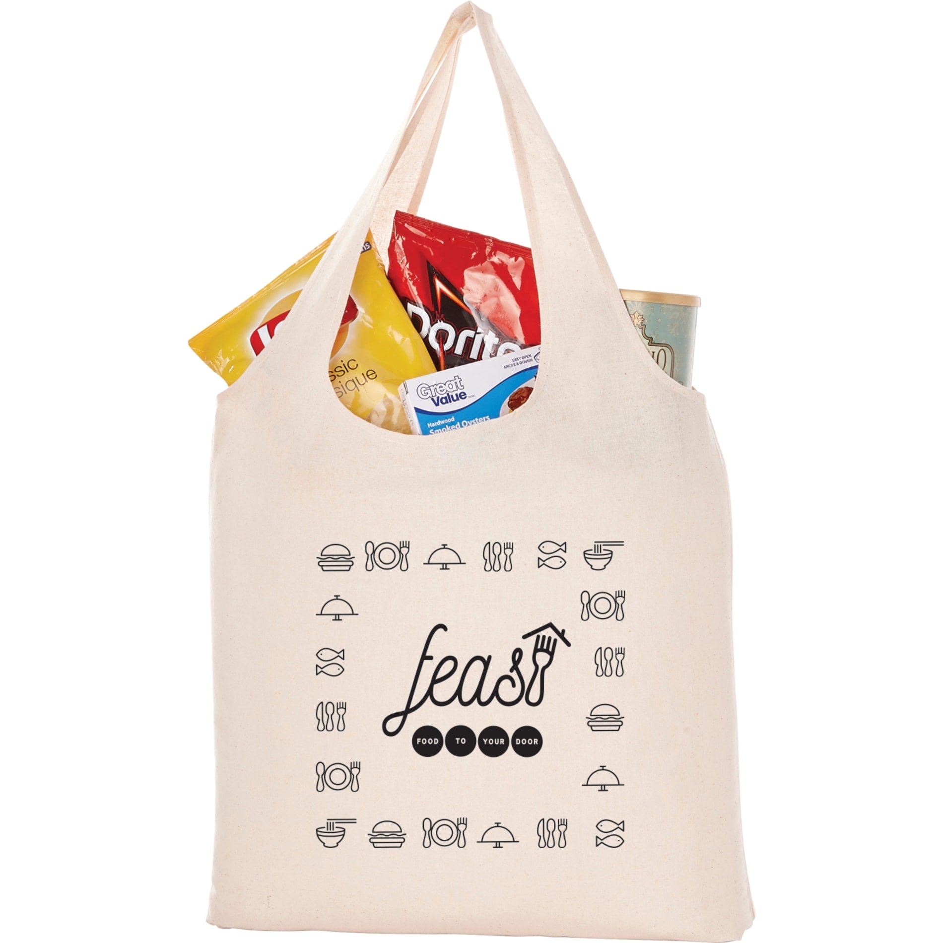 All - Purpose 5oz Cotton Canvas Tote - Etchified - Etchified - SM-7766NT