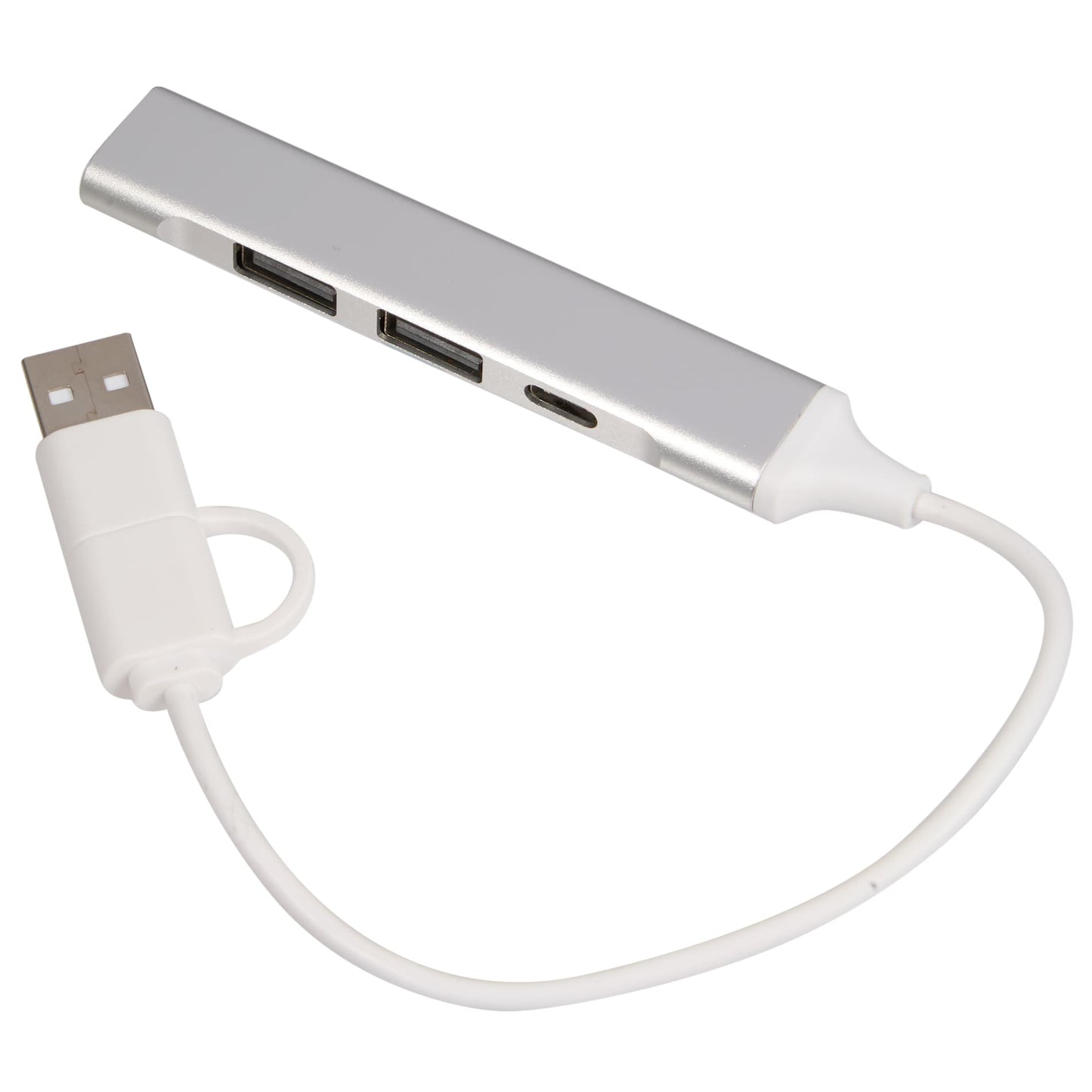 Aluminum 4 - Port USB - A and C Hub - Etchified - Etchified - 7143-76SL