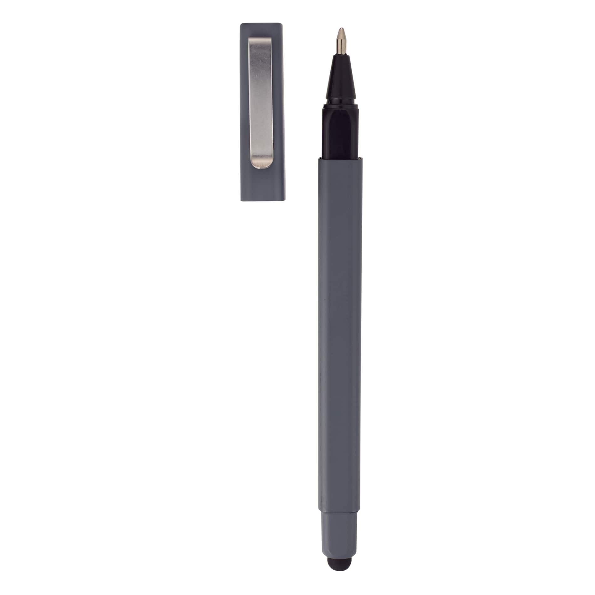 Ambassador Square Ballpoint Stylus - Etchified - Etchified - 6620-33BK