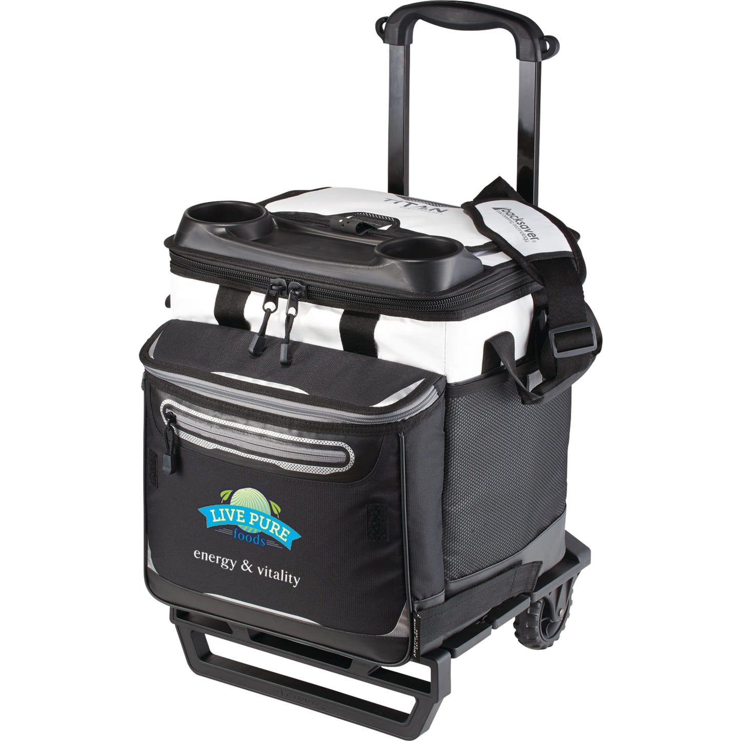 Arctic Zone® Titan Deep Freeze® Rolling Cooler - Etchified - Etchified - 3860-58WH