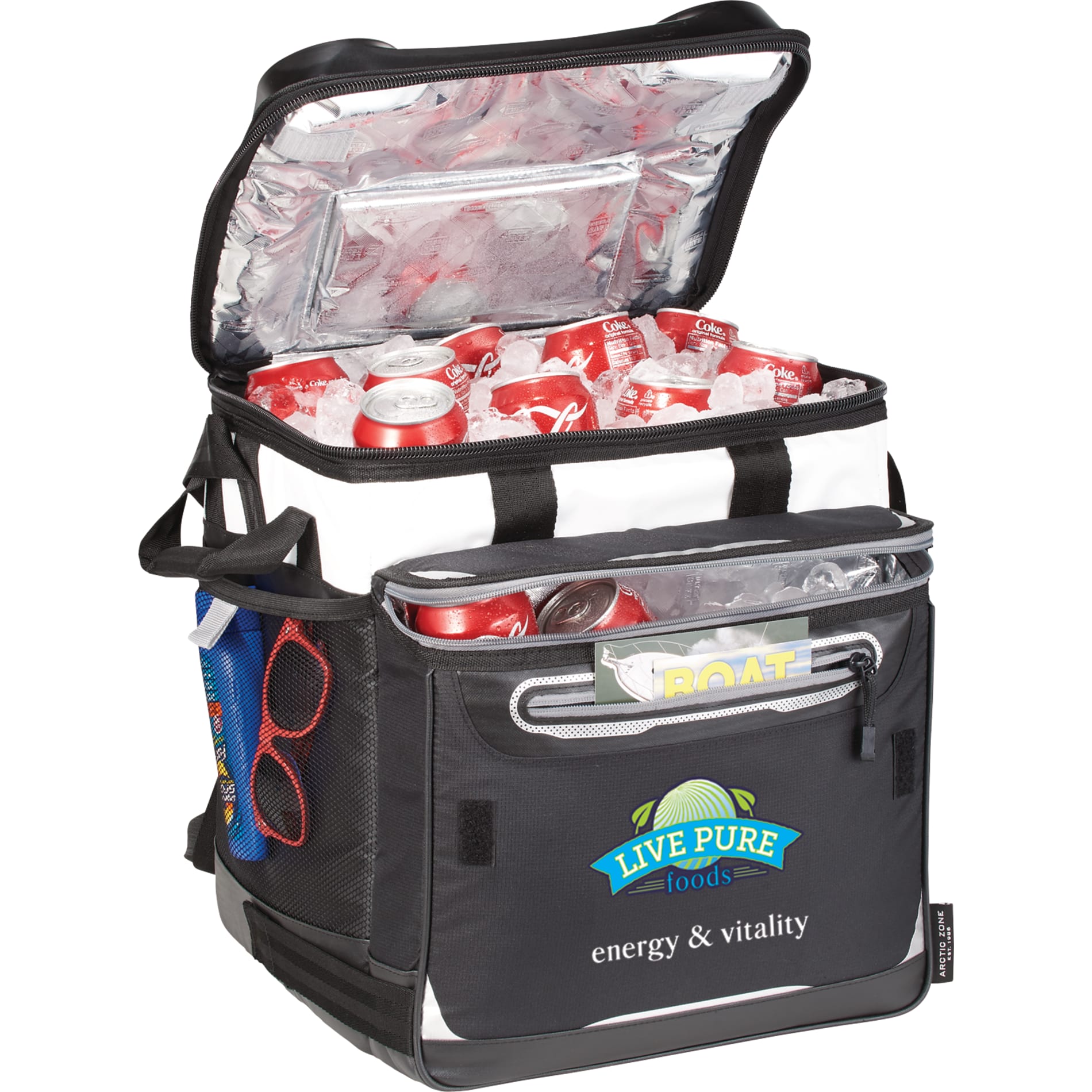 Arctic Zone® Titan Deep Freeze® Rolling Cooler - Etchified - Etchified - 3860-58WH