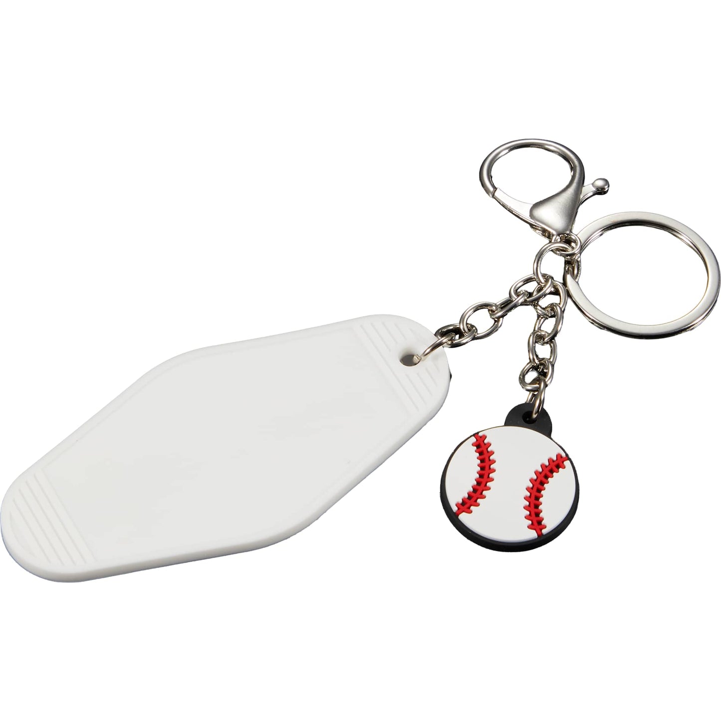 Baseball Motel Keychain - Etchified - Etchified - SM-2285WH