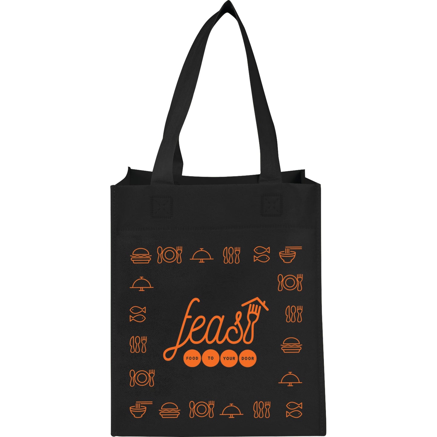 Basic Grocery Tote - Etchified - Etchified - SM-7725BK