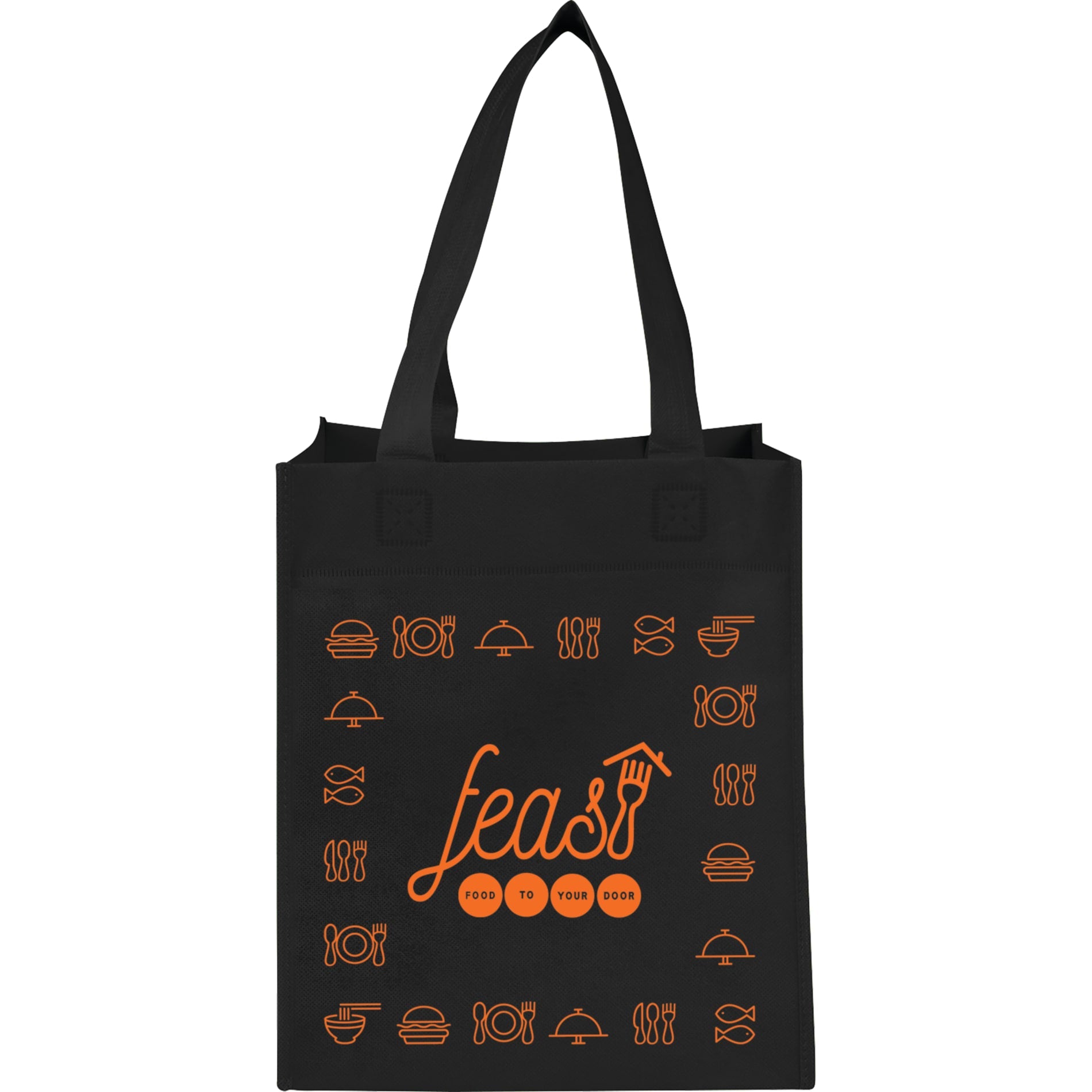 Basic Grocery Tote - Etchified - Etchified - SM-7725BK