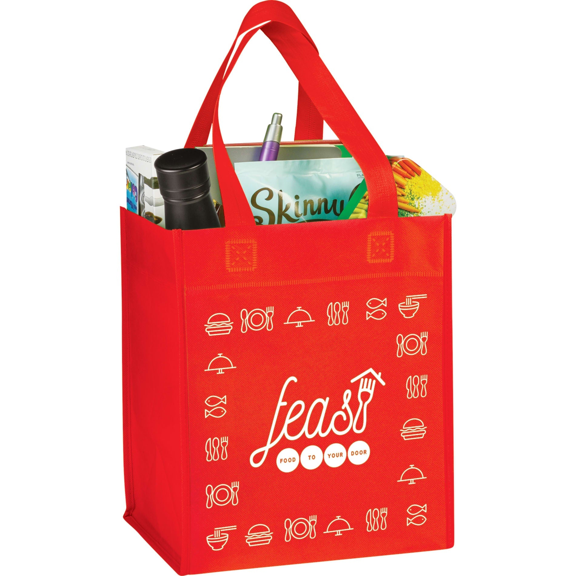 Basic Grocery Tote - Etchified - Etchified - SM-7725NY