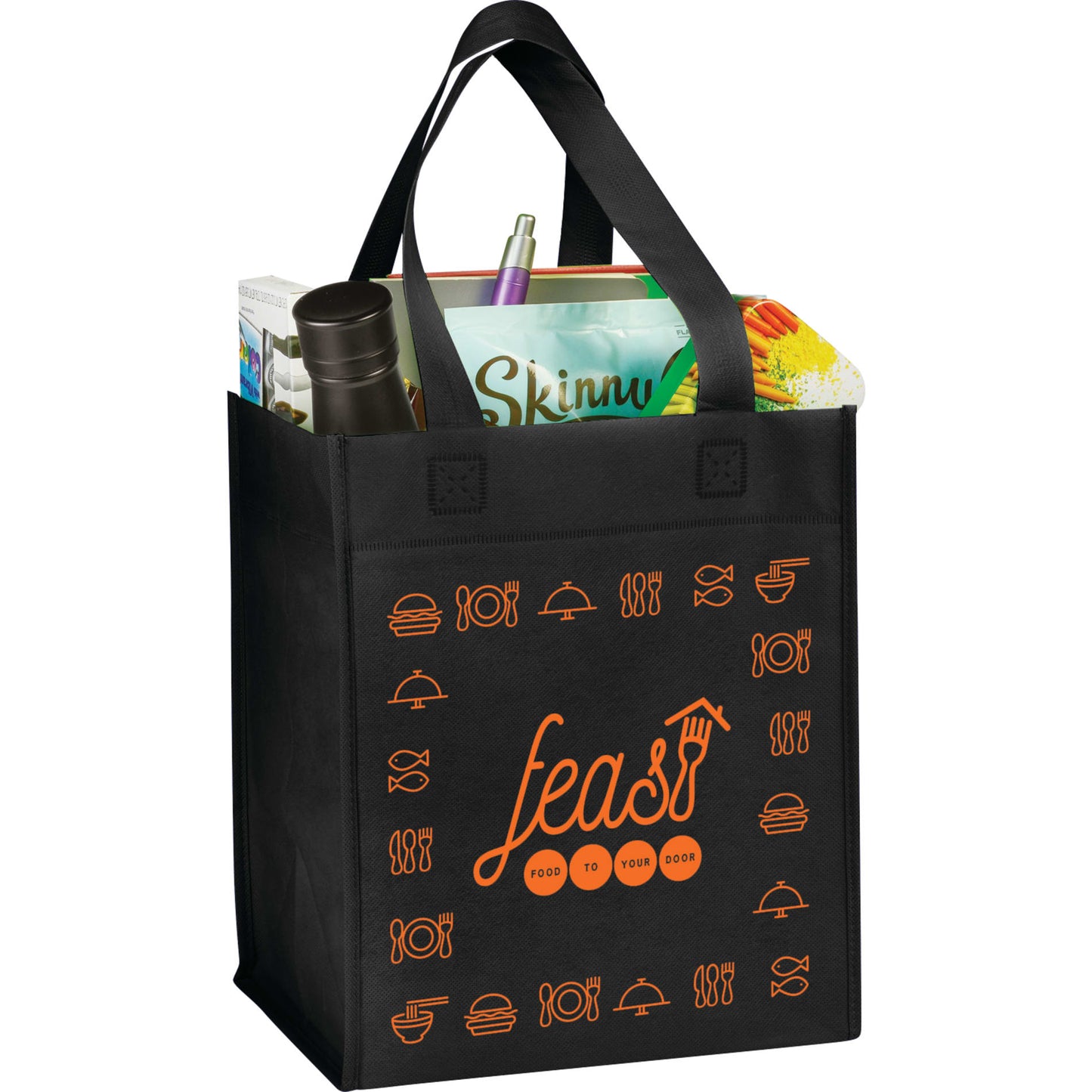 Basic Grocery Tote - Etchified - Etchified - SM-7725NY