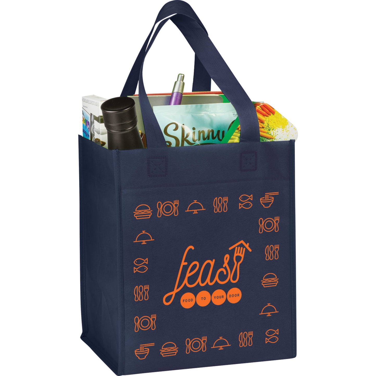 Basic Grocery Tote - Etchified - Etchified - SM-7725NY