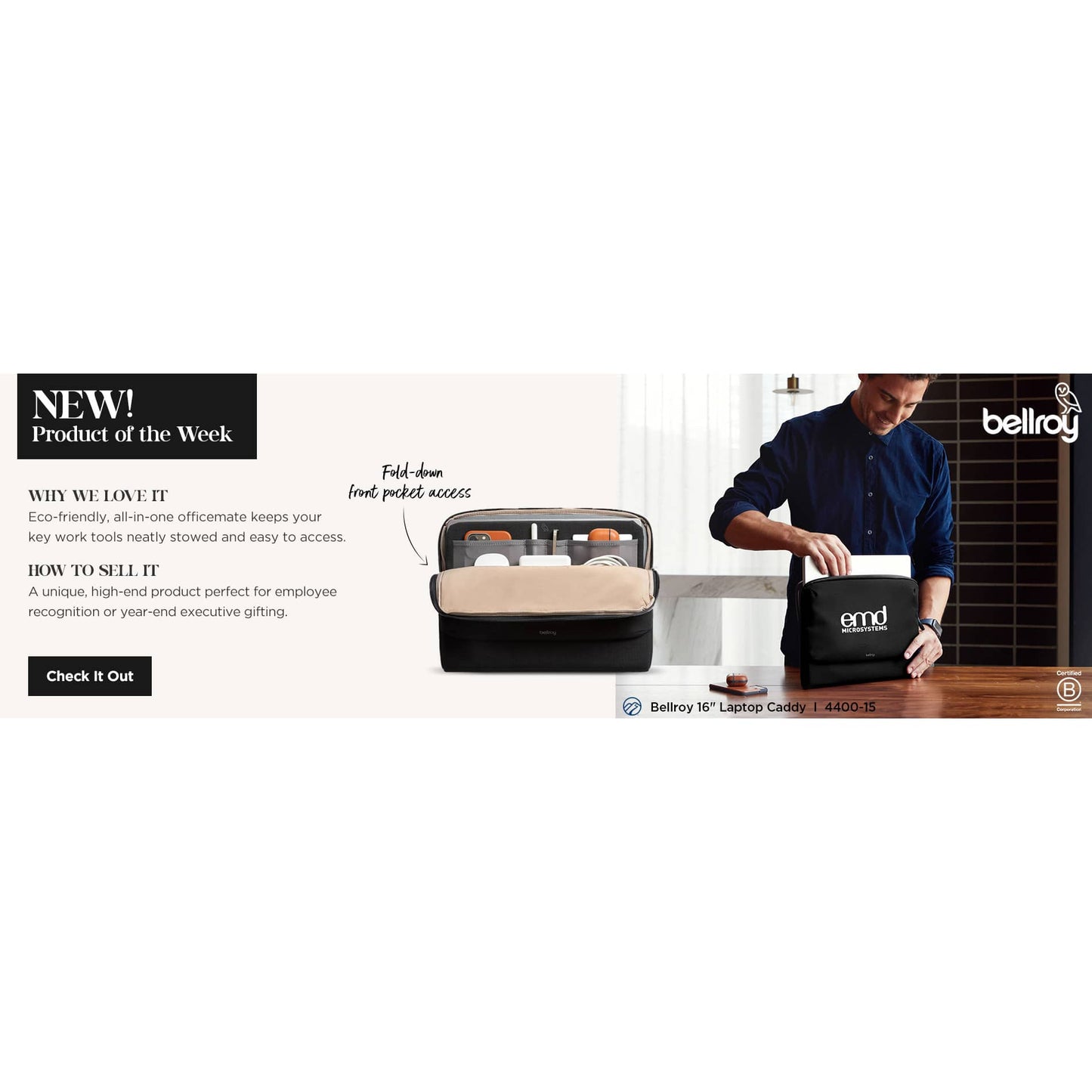 Bellroy 16" Laptop Caddy - Etchified - Etchified - 4400-15NY