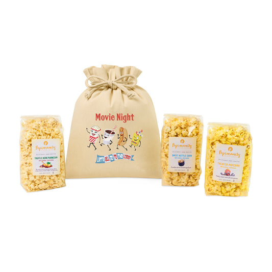 Blockbuster Premiere Popcorn Gift Bag - Etchified - Gourmet Expressions - 102870-102870-101