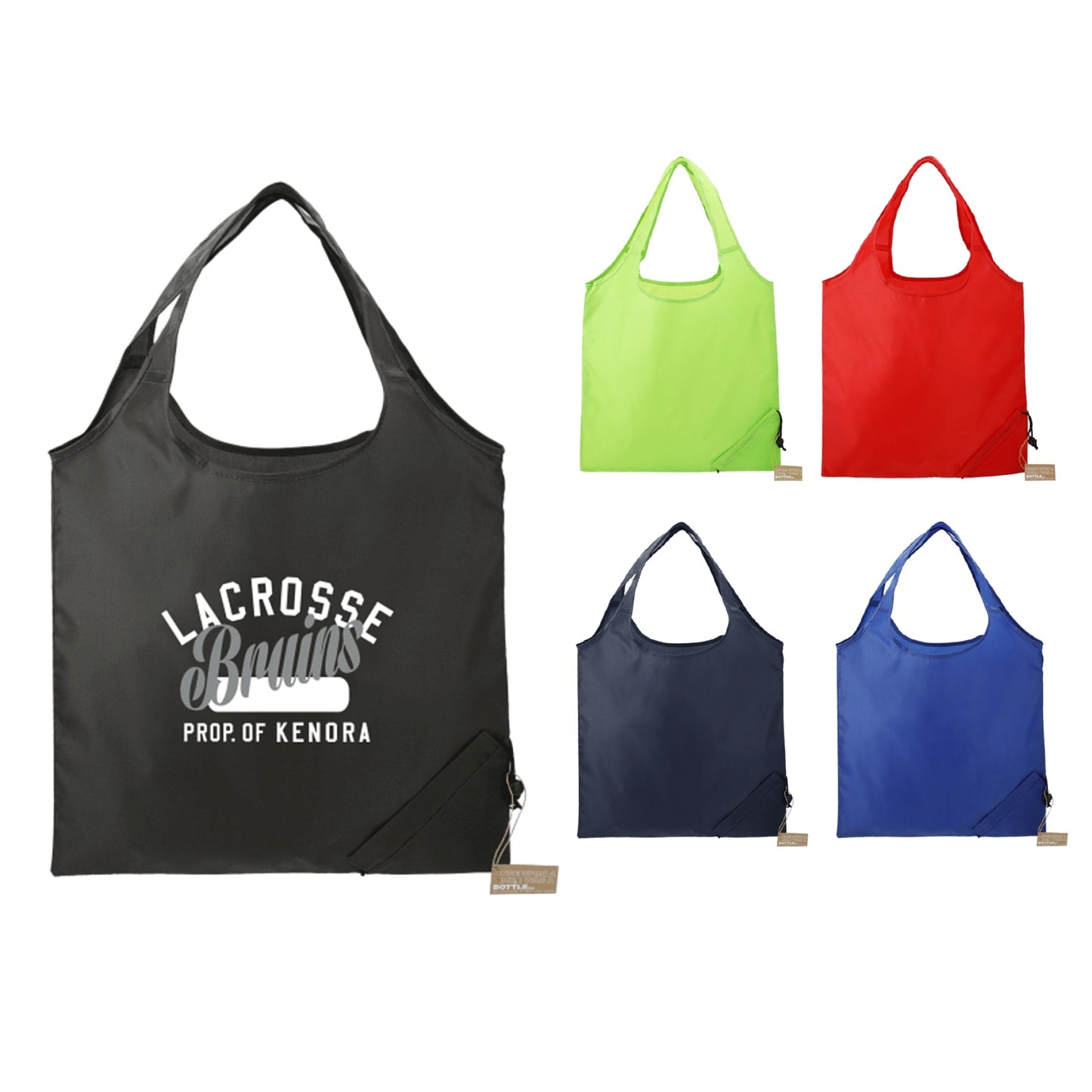 Bungalow RPET Foldable Shopper Tote - Etchified - Etchified - SM-5715NY