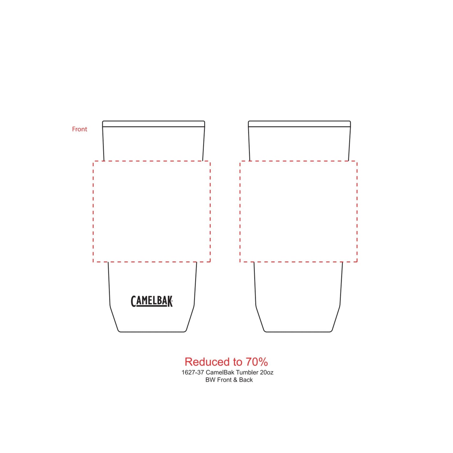 CamelBak Tumbler 20oz - Etchified - Etchified - 1627-37WH
