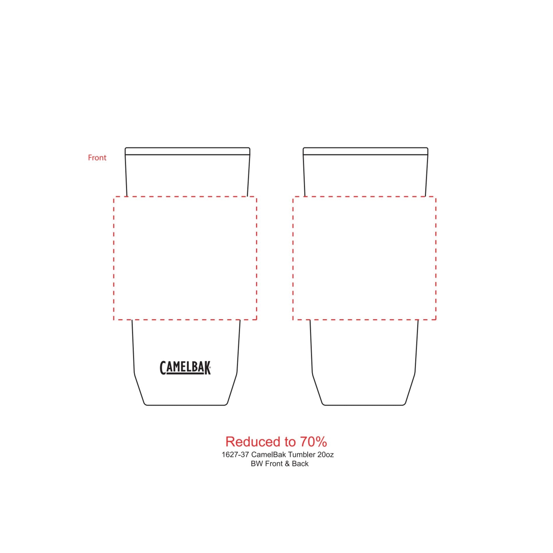 CamelBak Tumbler 20oz - Etchified - Etchified - 1627-37WH