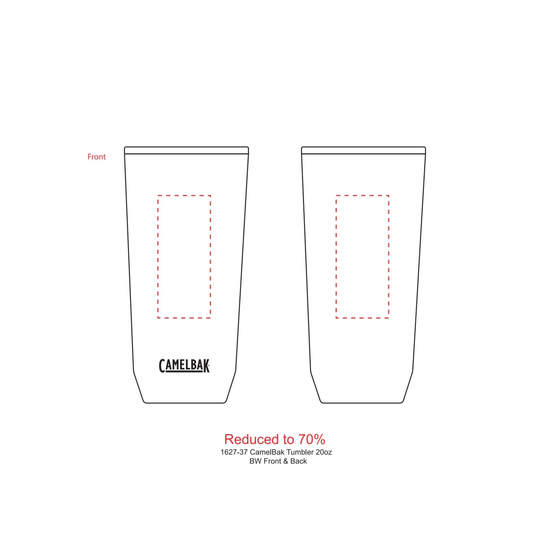 CamelBak Tumbler 20oz - Etchified - Etchified - 1627-37WH