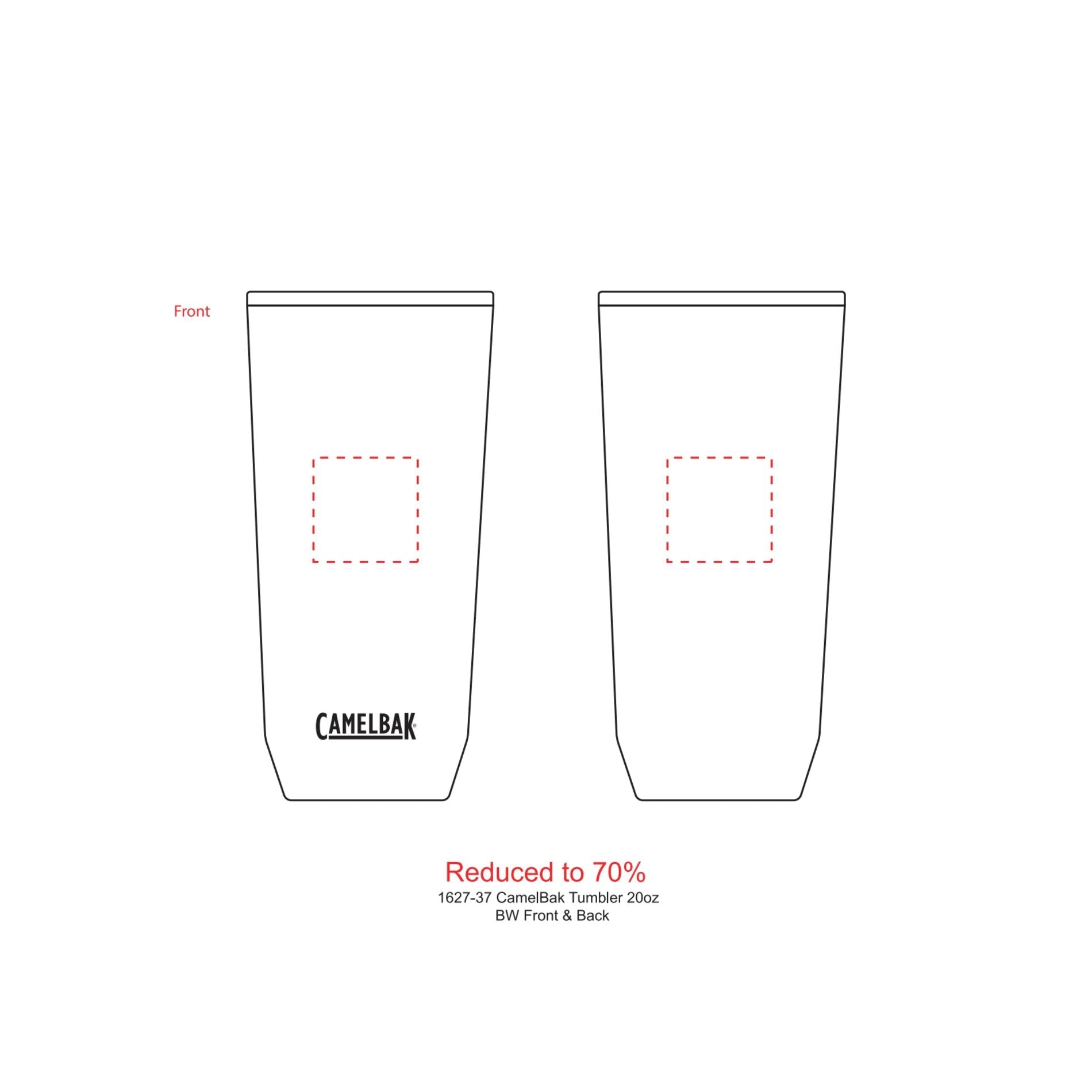 CamelBak Tumbler 20oz - Etchified - Etchified - 1627-37WH