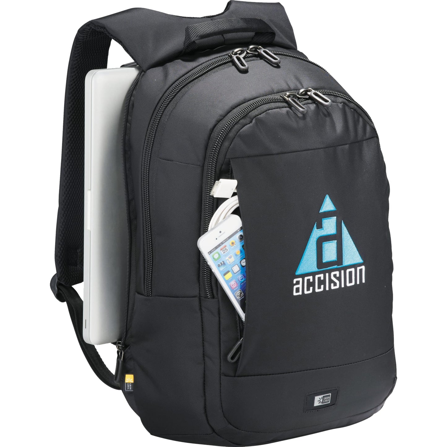 Case Logic 15" Computer and Tablet Backpack - Etchified - Etchified - 8150-56BK