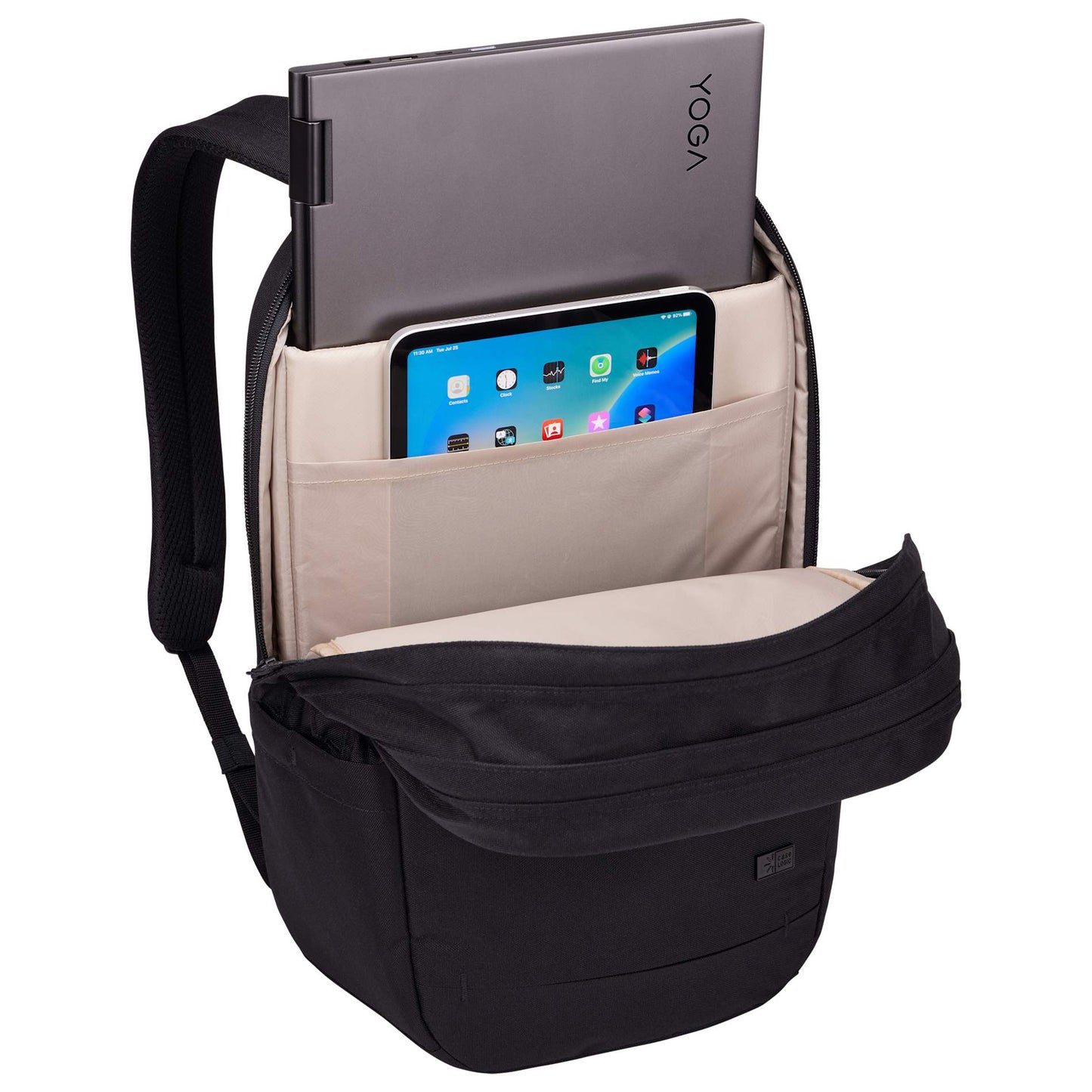 Case Logic Invigo Recycled 16” Laptop Backpack - Etchified - Etchified - 8151-62BK