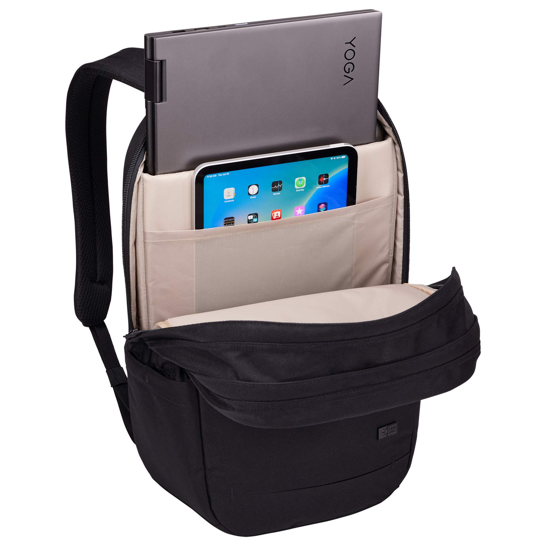 Case Logic Invigo Recycled 16” Laptop Backpack - Etchified - Etchified - 8151-62BK