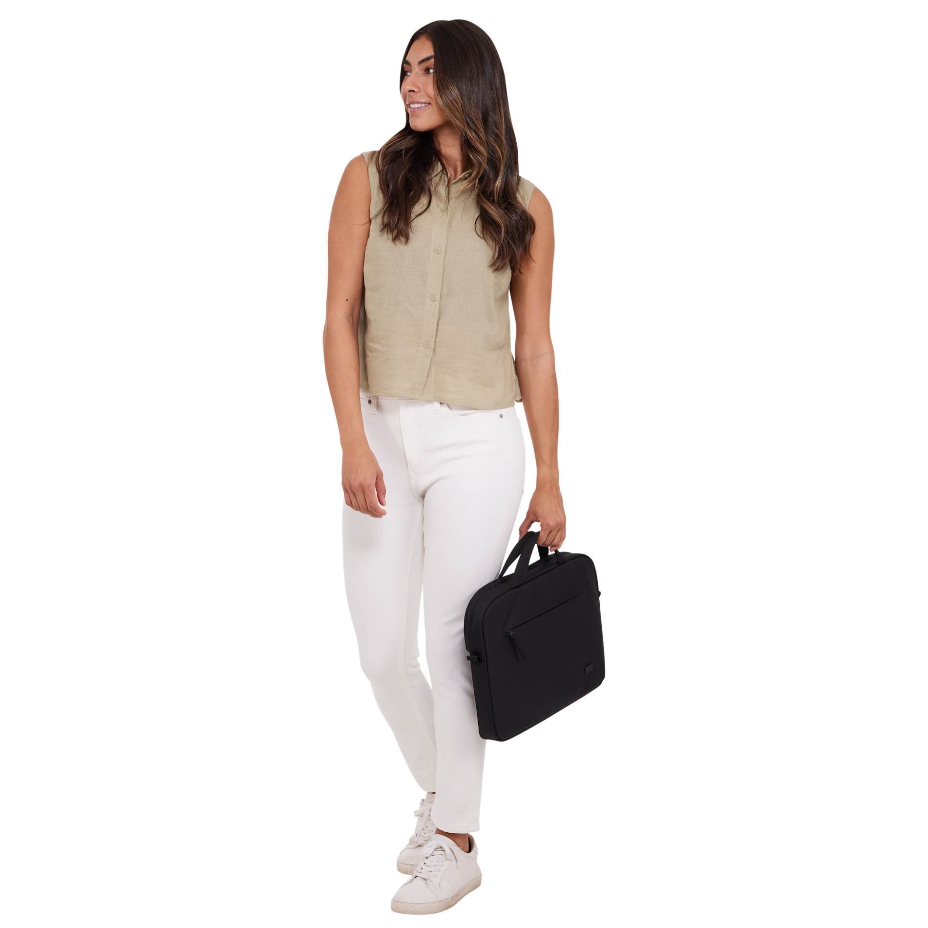 Case Logic Invigo Recycled 16” Messenger Bag - Etchified - Etchified - 8151-61BK