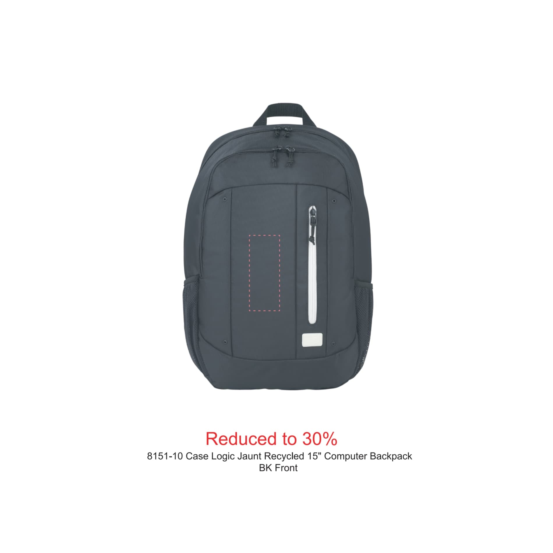 Case Logic Jaunt Recycled 15" Computer Backpack - Etchified - Etchified - 8151-10GY
