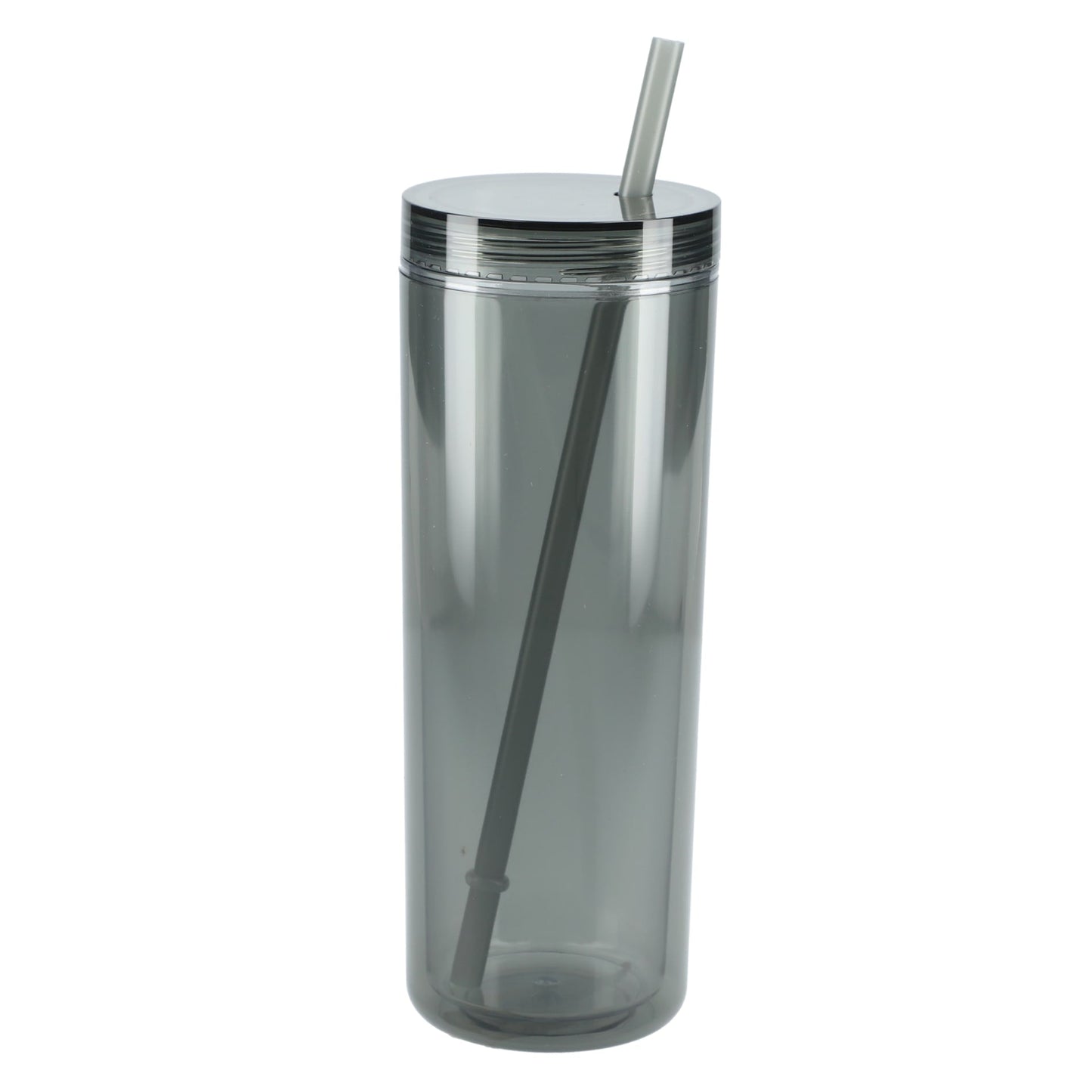 Chroma Recycled Acrylic Straw Tumbler 16oz - Etchified - GearOne - SM-6020BK