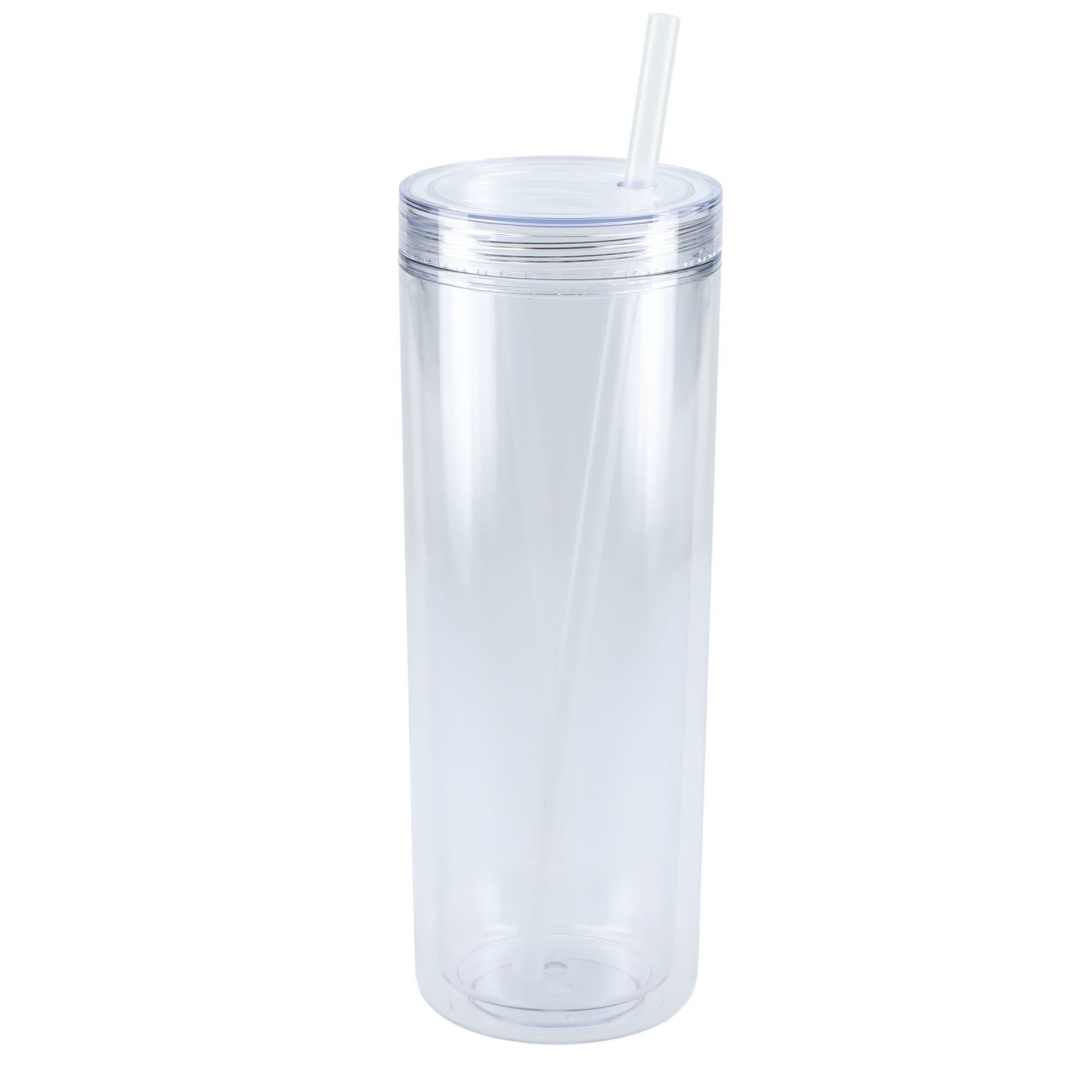 Chroma Recycled Acrylic Straw Tumbler 16oz - Etchified - GearOne - SM-6020BL