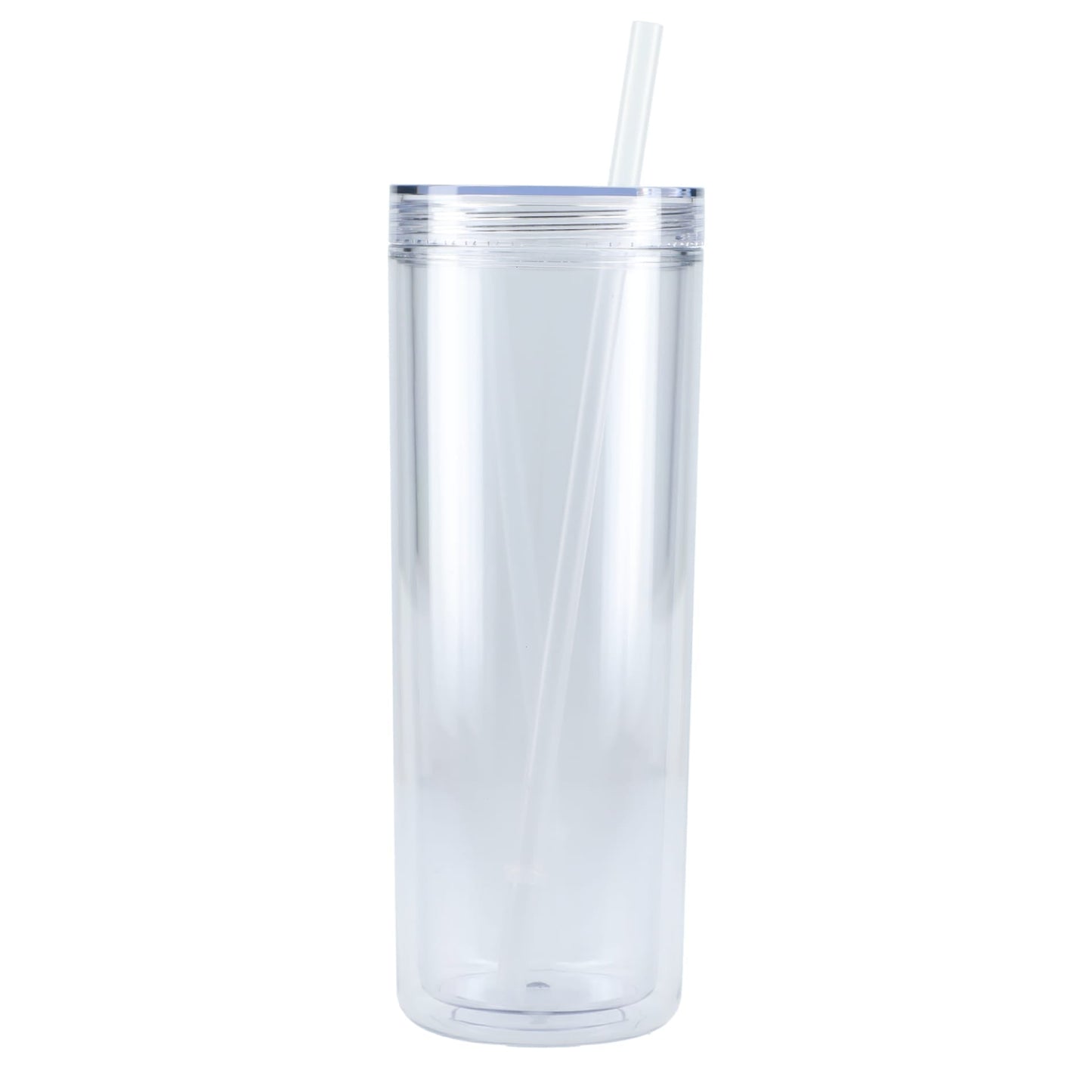Chroma Recycled Acrylic Straw Tumbler 16oz - Etchified - GearOne - SM-6020BL