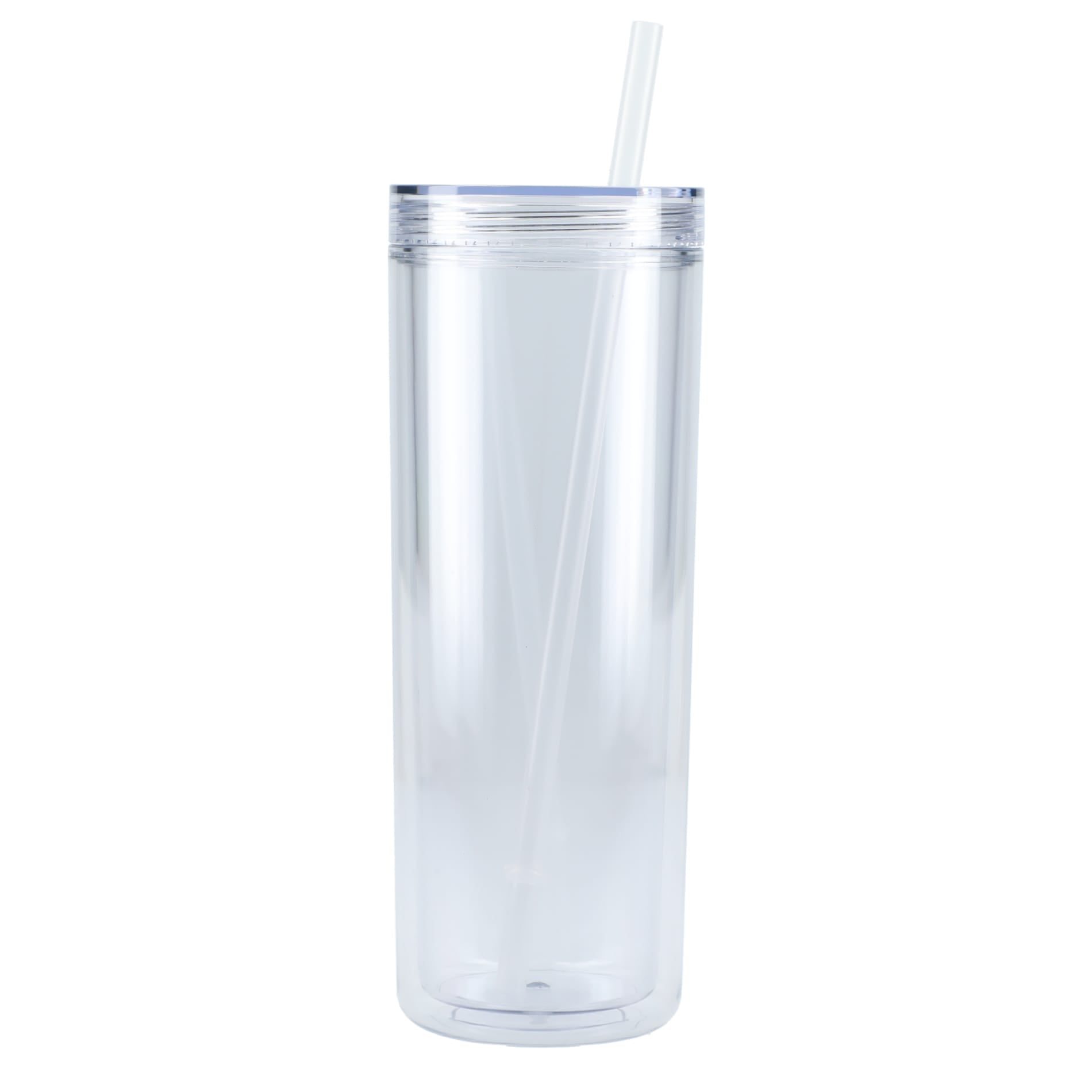 Chroma Recycled Acrylic Straw Tumbler 16oz - Etchified - GearOne - SM-6020BL