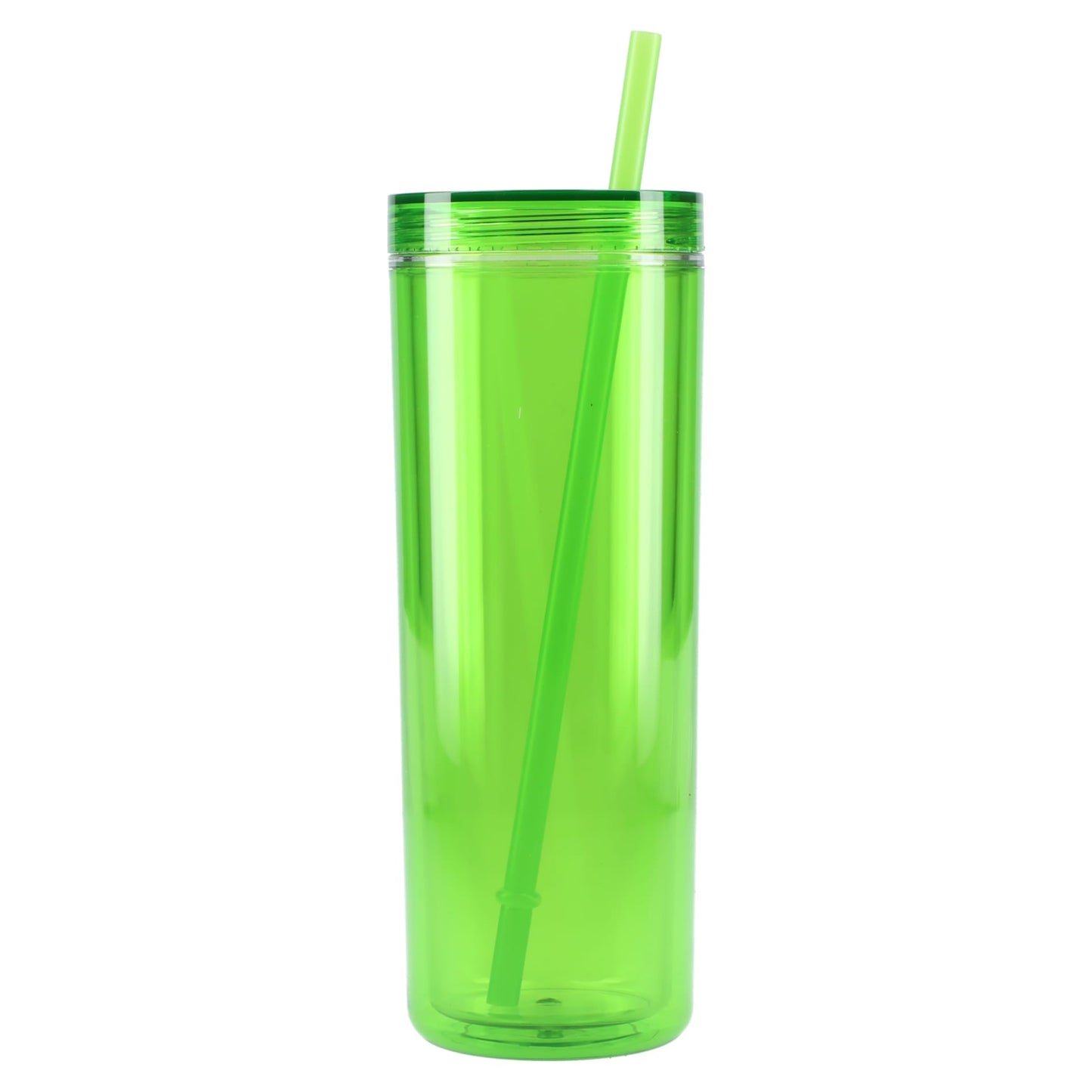 Chroma Recycled Acrylic Straw Tumbler 16oz - Etchified - GearOne - SM-6020CL