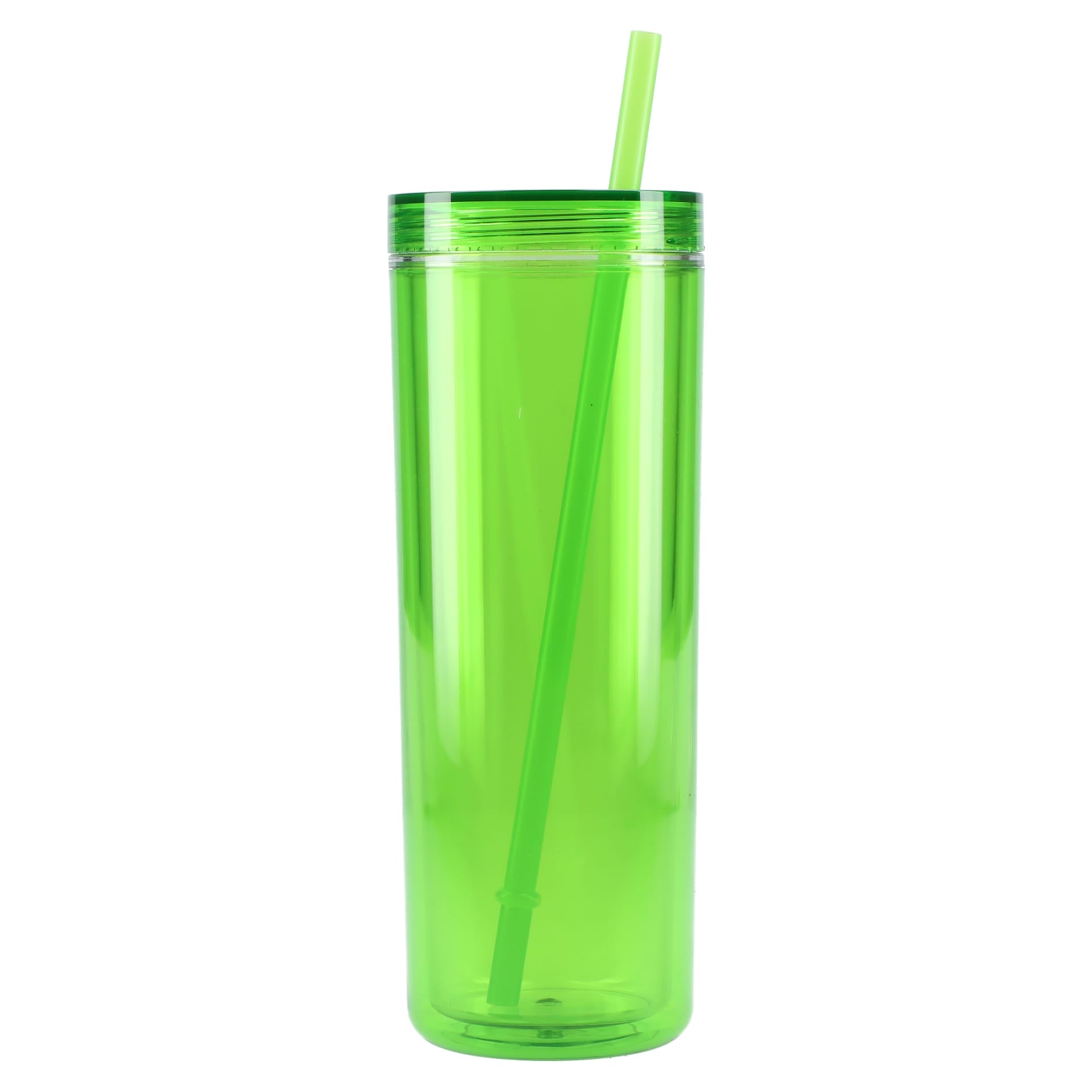 Chroma Recycled Acrylic Straw Tumbler 16oz - Etchified - GearOne - SM-6020CL