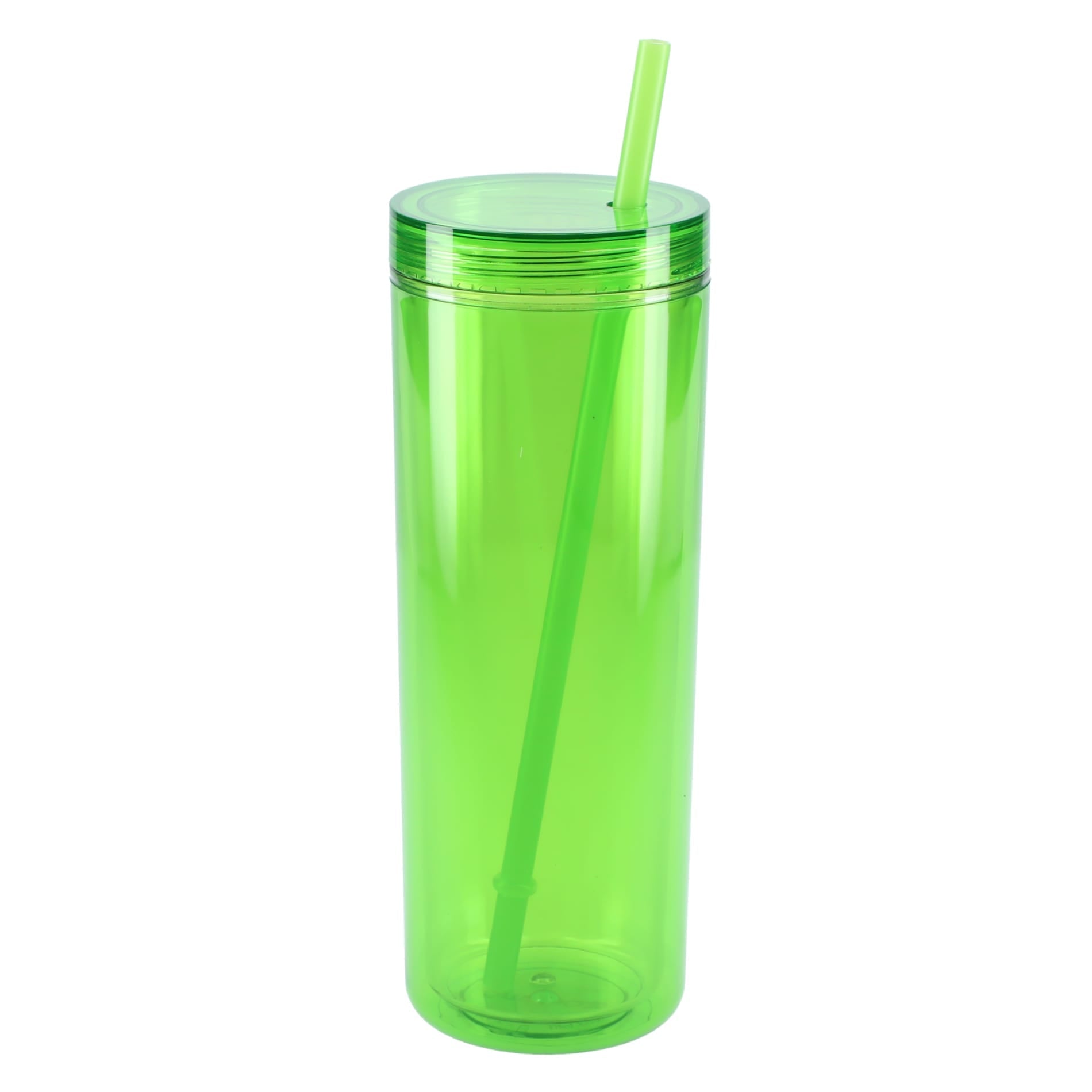 Chroma Recycled Acrylic Straw Tumbler 16oz - Etchified - GearOne - SM-6020CL
