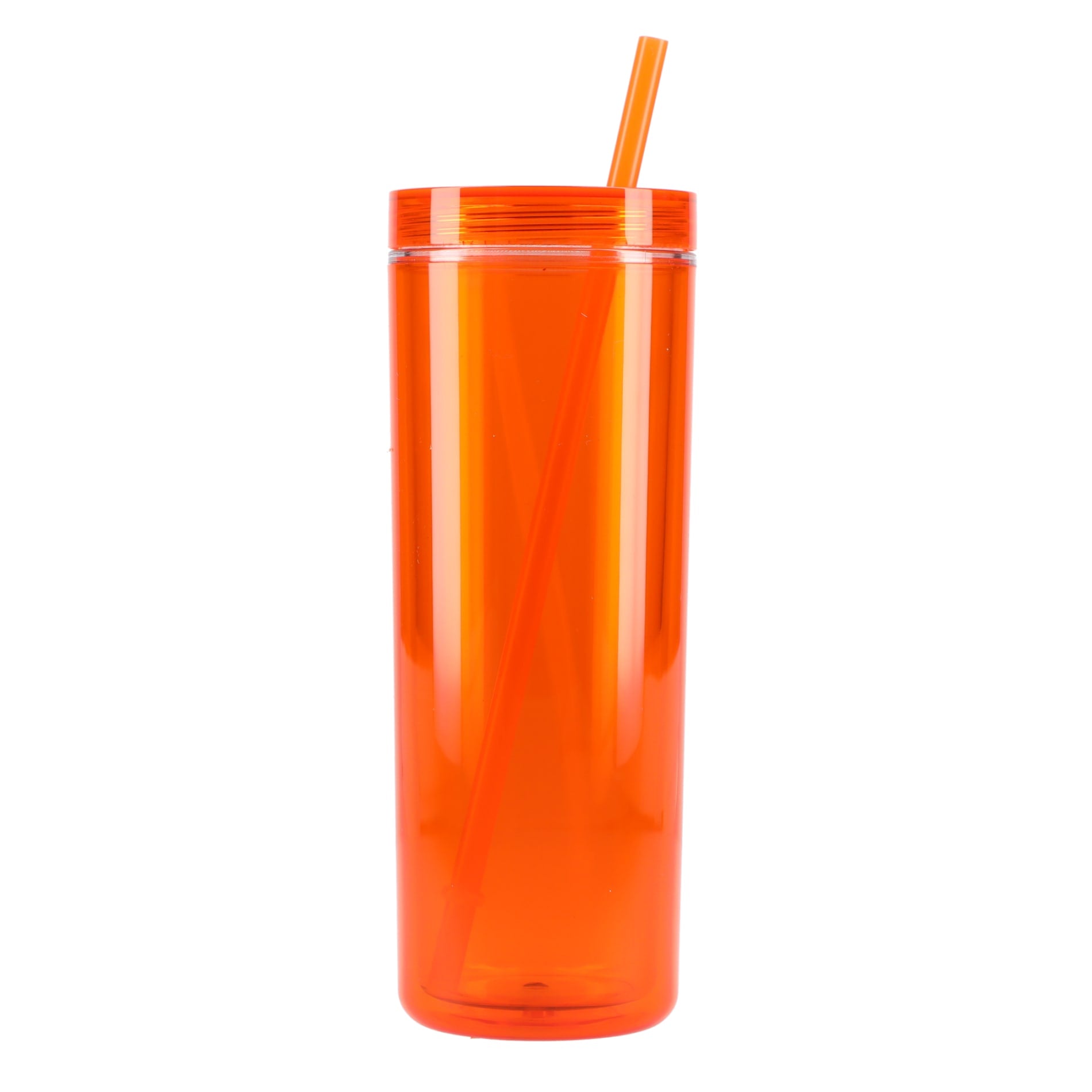 Chroma Recycled Acrylic Straw Tumbler 16oz - Etchified - GearOne - SM-6020LM