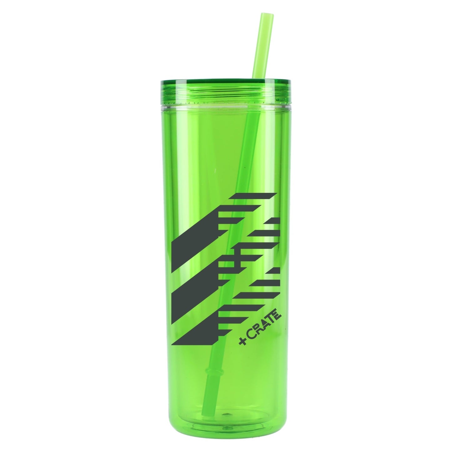 Chroma Recycled Acrylic Straw Tumbler 16oz - Etchified - GearOne - SM-6020LM