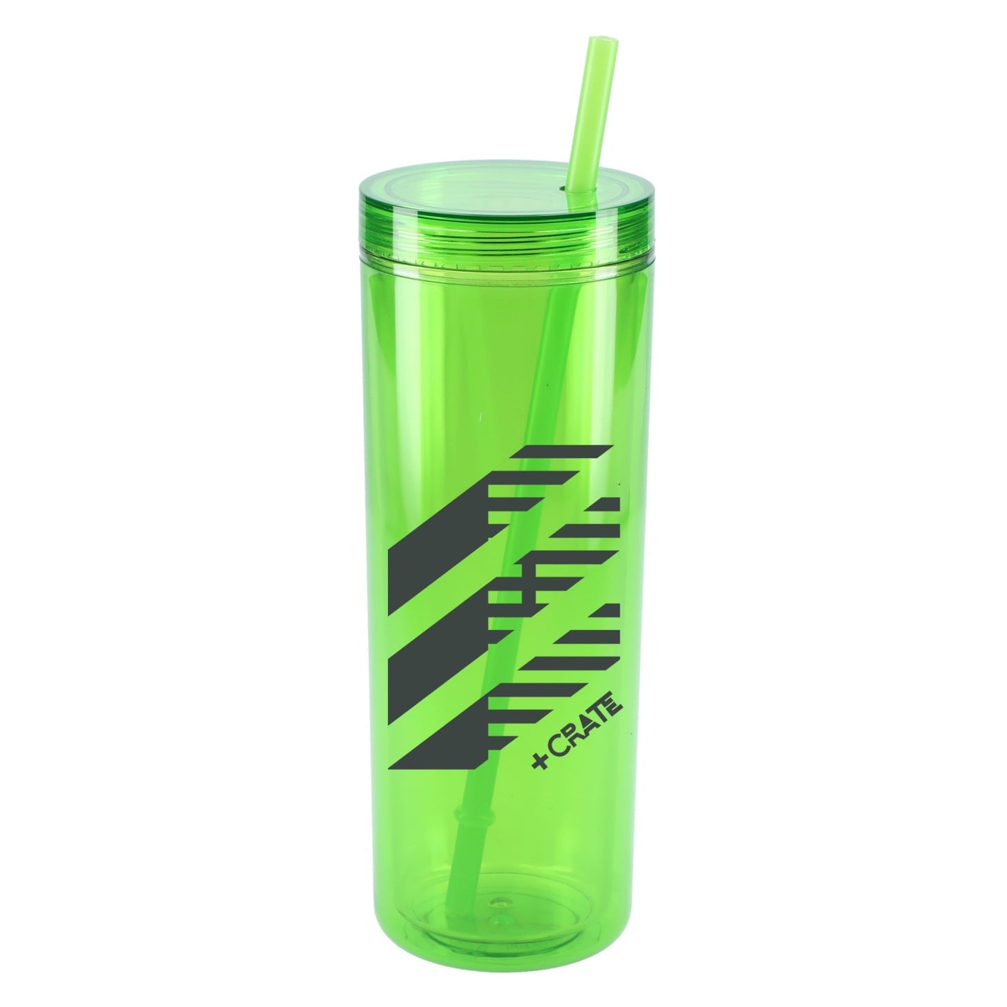Chroma Recycled Acrylic Straw Tumbler 16oz - Etchified - GearOne - SM-6020LM