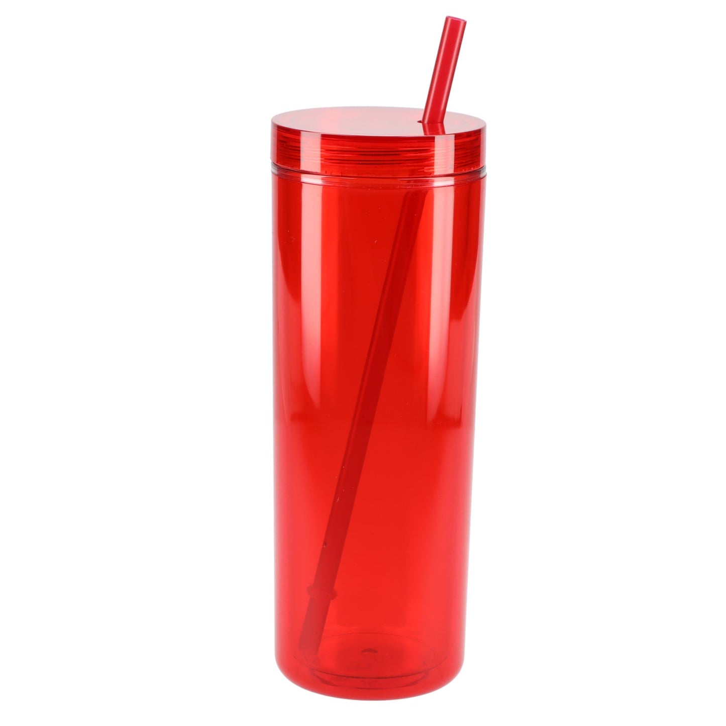 Chroma Recycled Acrylic Straw Tumbler 16oz - Etchified - GearOne - SM-6020OR