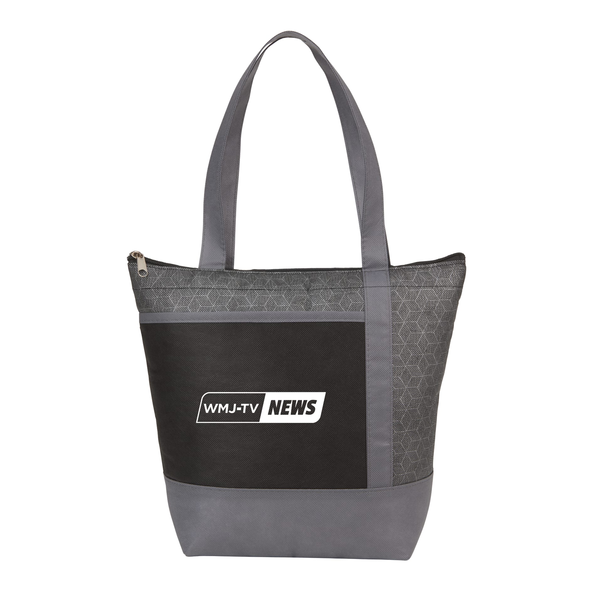 Chrome Non - Woven 9 Can Lunch Cooler - Etchified - Etchified - SM-5819RYL