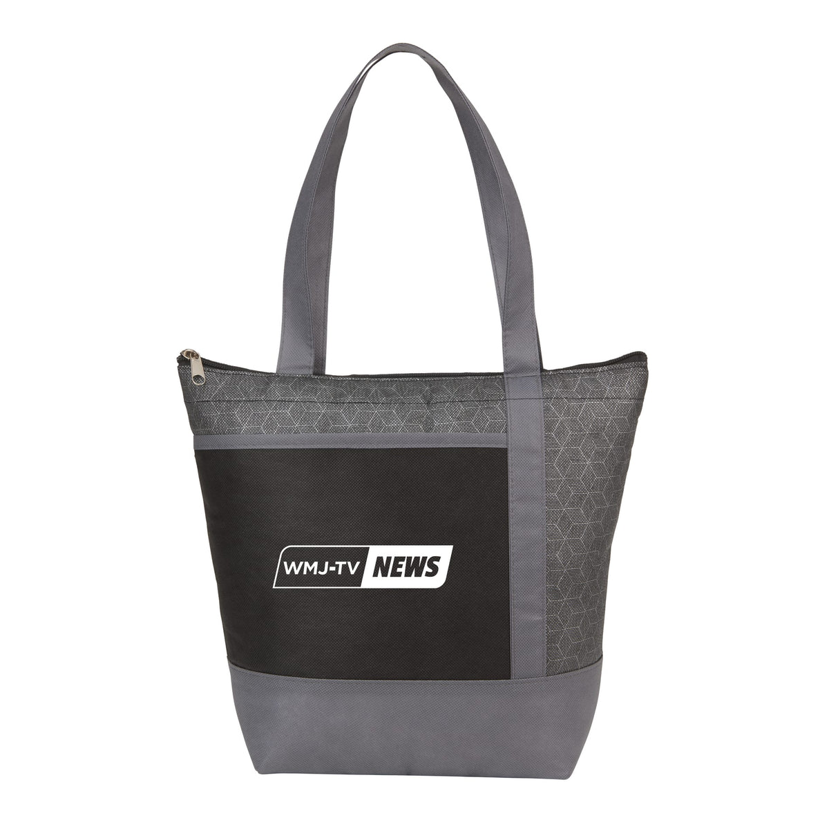 Chrome Non - Woven 9 Can Lunch Cooler - Etchified - Etchified - SM-5819RYL