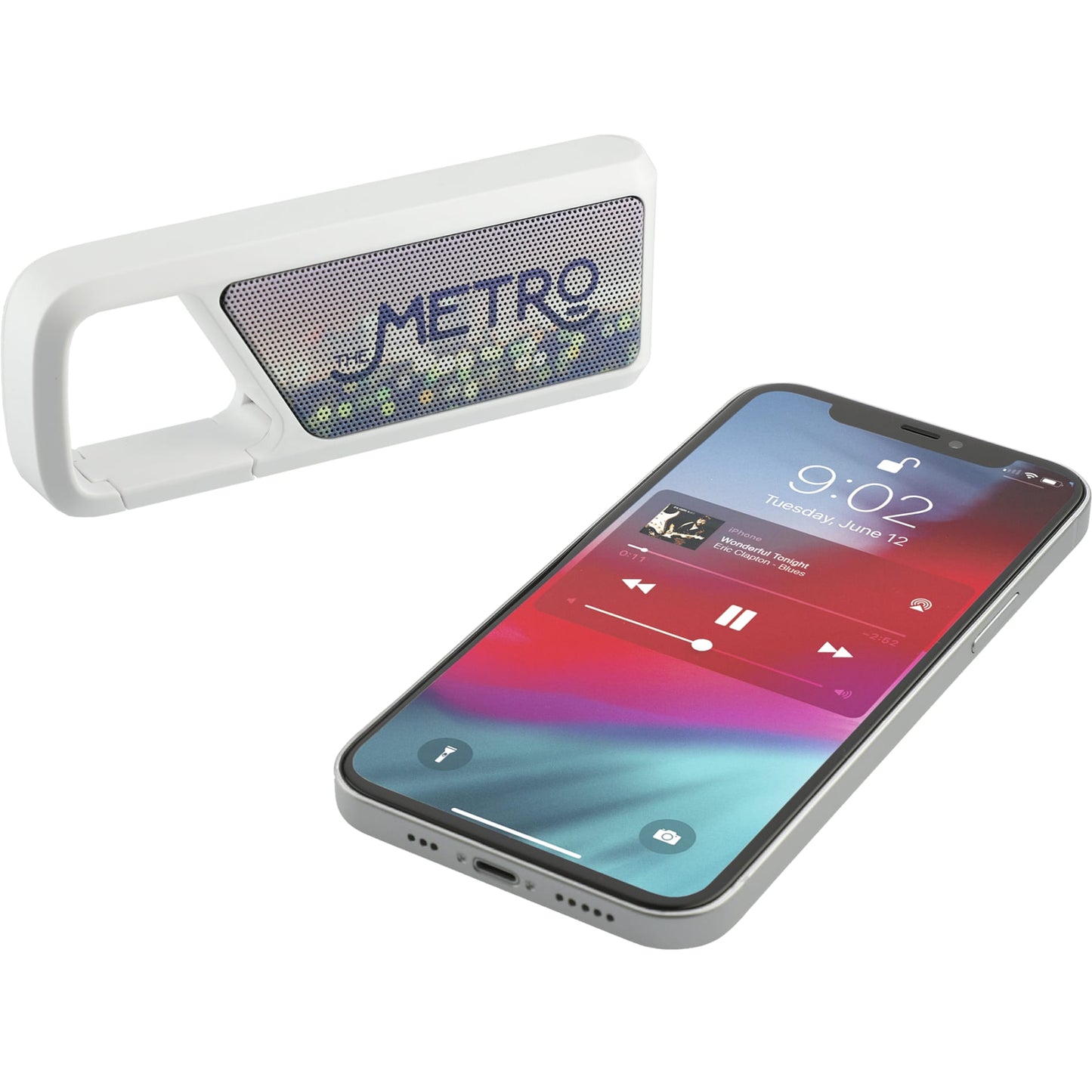 Clip Clap 2 Bluetooth Speaker - Etchified - Etchified - 7197-64BK