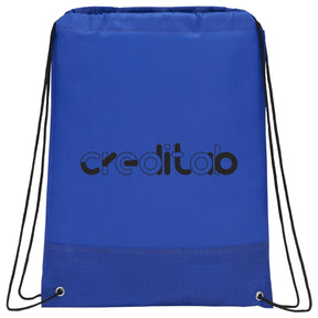 Crossweave Heat Sealed Drawstring Bag - Etchified - Etchified - SM-5892RYL