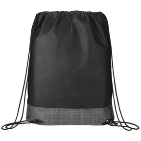 Crossweave Heat Sealed Drawstring Bag - Etchified - Etchified - SM-5892RYL