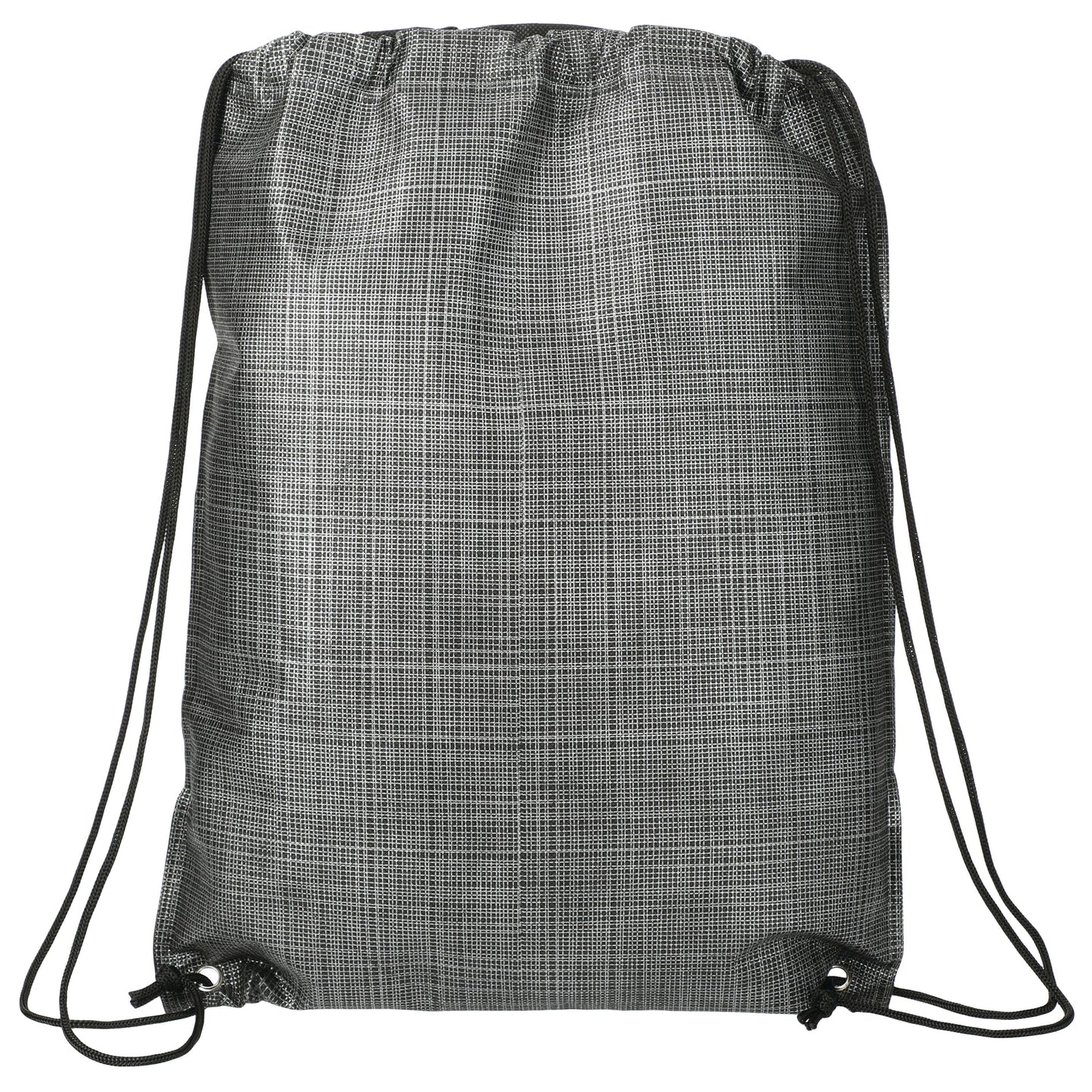 Crossweave Heat Sealed Drawstring Bag - Etchified - Etchified - SM-5892RYL