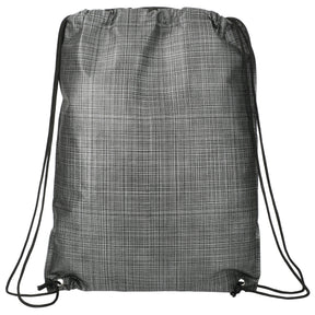 Crossweave Heat Sealed Drawstring Bag - Etchified - Etchified - SM-5892RYL