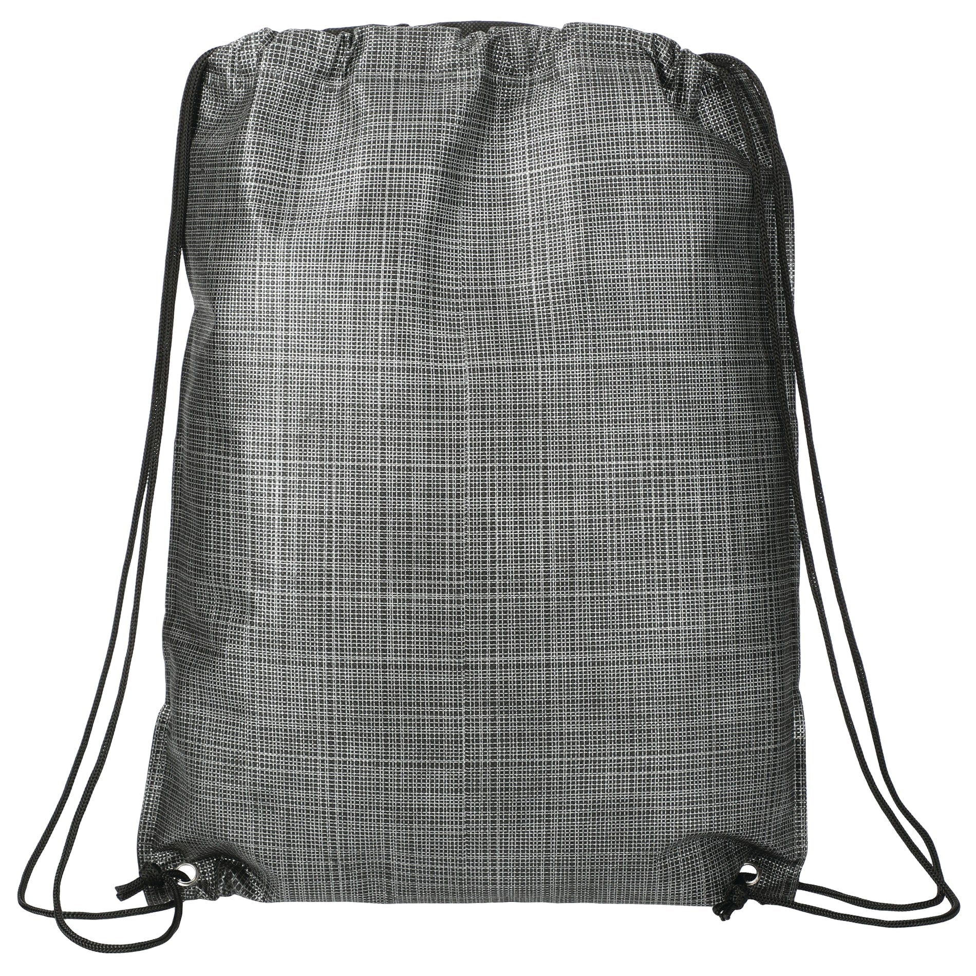 Crossweave Heat Sealed Drawstring Bag - Etchified - Etchified - SM-5892RYL