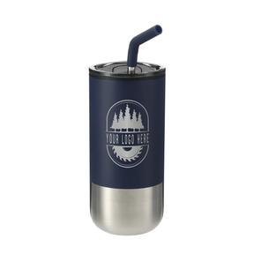 Custom Lagom 16 oz Straw Tumbler with Laser Engraving - Etchified-etchified-SM-6908NY