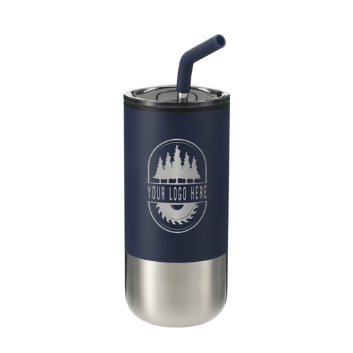 Custom Lagom 16 oz Straw Tumbler with Laser Engraving - Etchified-etchified-SM-6908NY