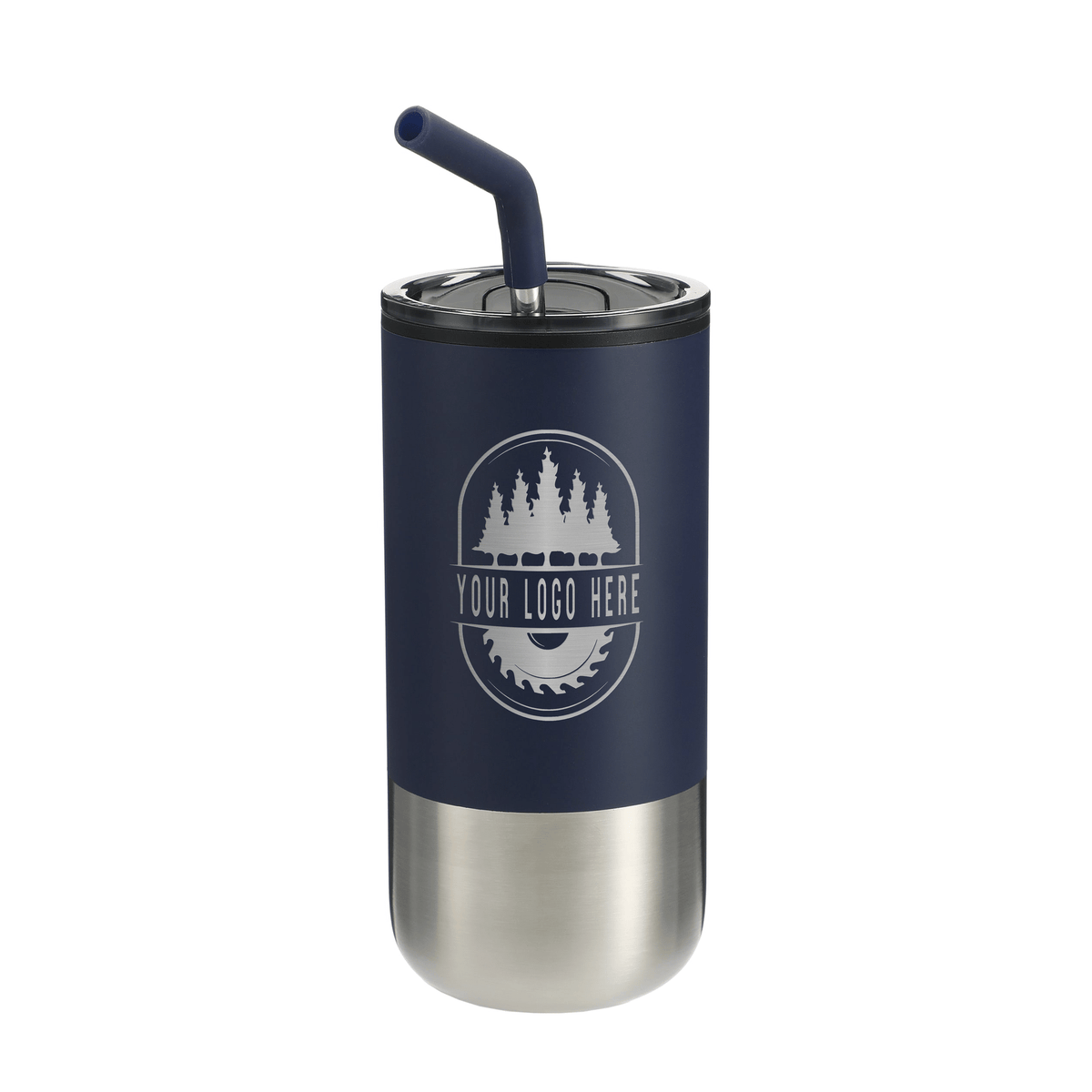 Custom Lagom 16 oz Straw Tumbler with Laser Engraving - Etchified-etchified-SM-6908NY