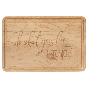 Custom Maple Cutting Board with Drip Ring with Laser Engraved Logo - Etchified - GearOne - GFT481