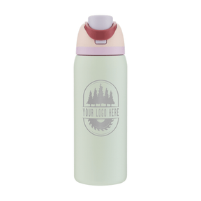 Custom Owala FreeSip 32oz with Laser Engraving - Etchified-Owala®-79404-G-79405