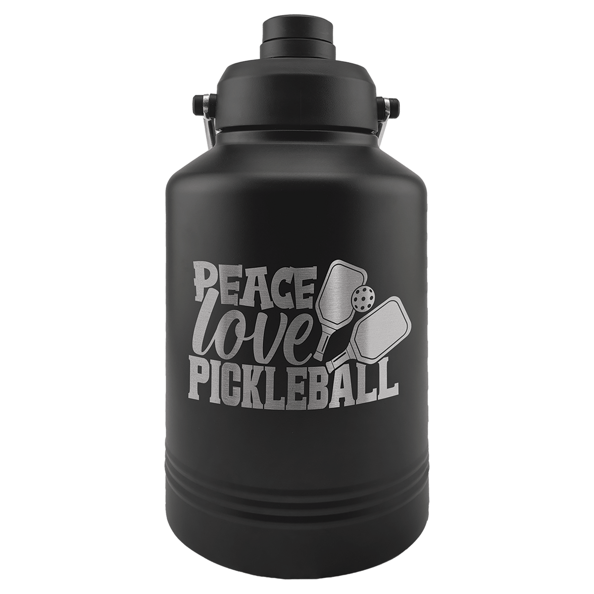 Custom Polar Camel® 128 oz Vacuum Insulated Jug with Chug Lid and Handle - Etchified-Polar Camel®-LGR644